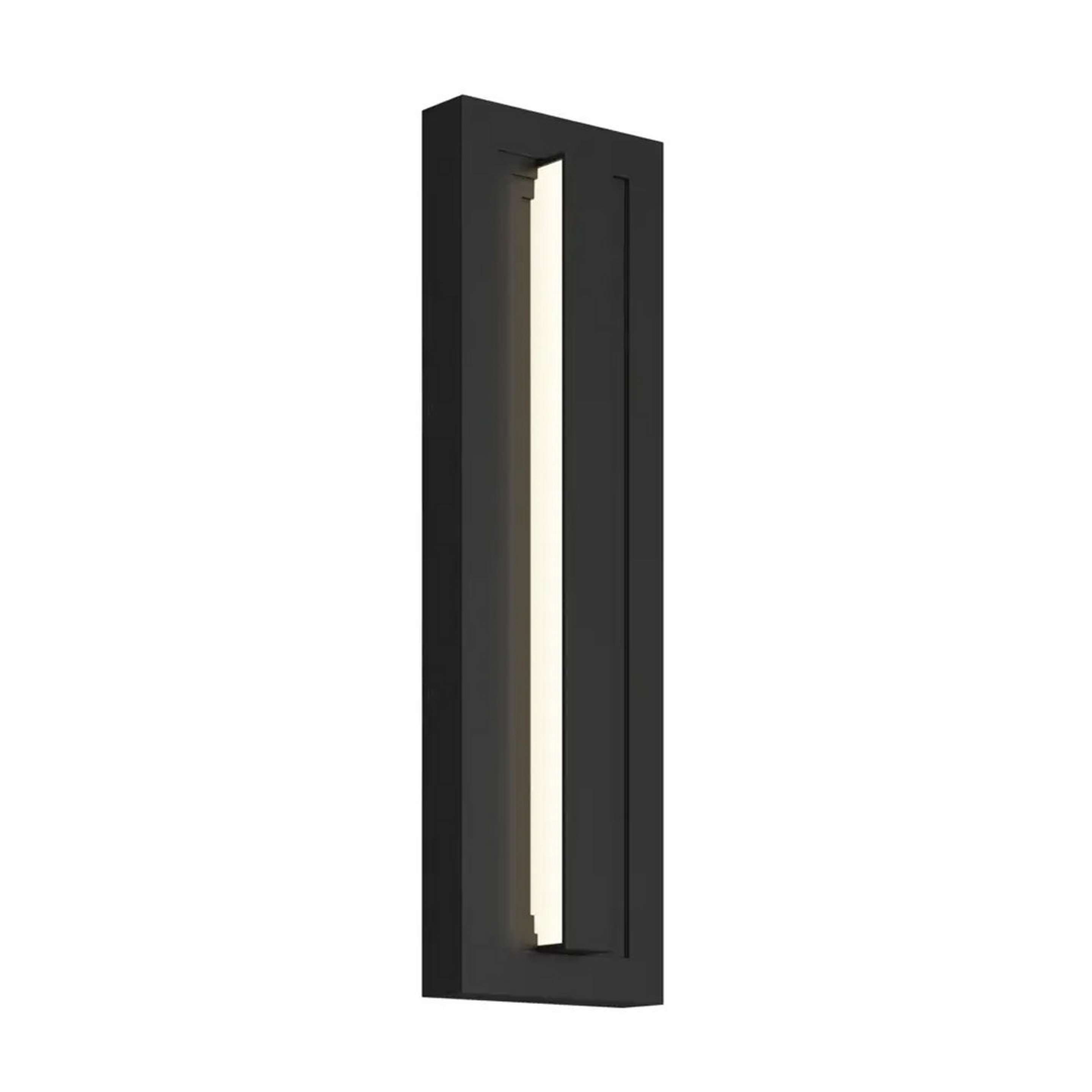 A Lennox Outdoor Sconce - Small with Black color
