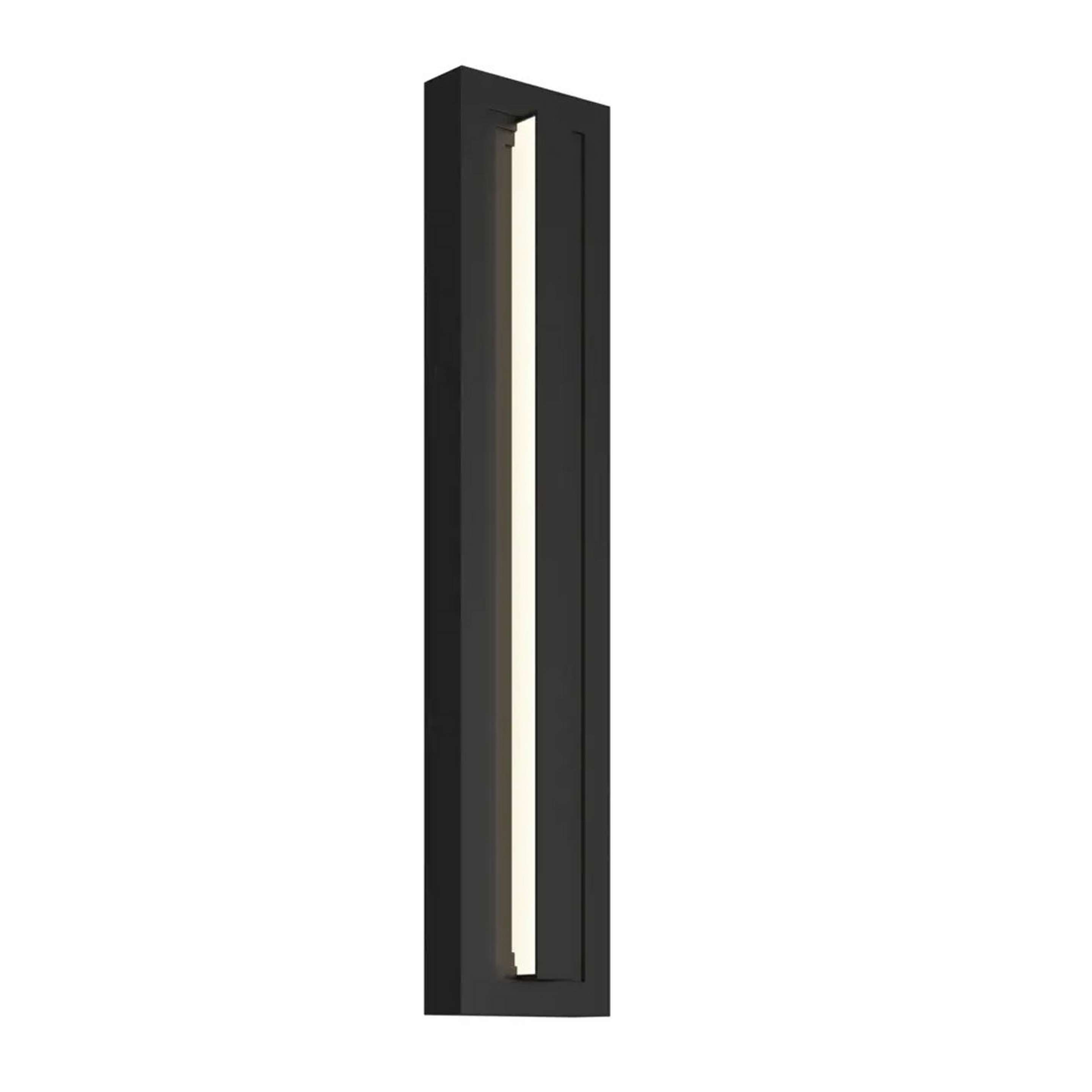 A Lennox Outdoor Sconce - Large with Black color