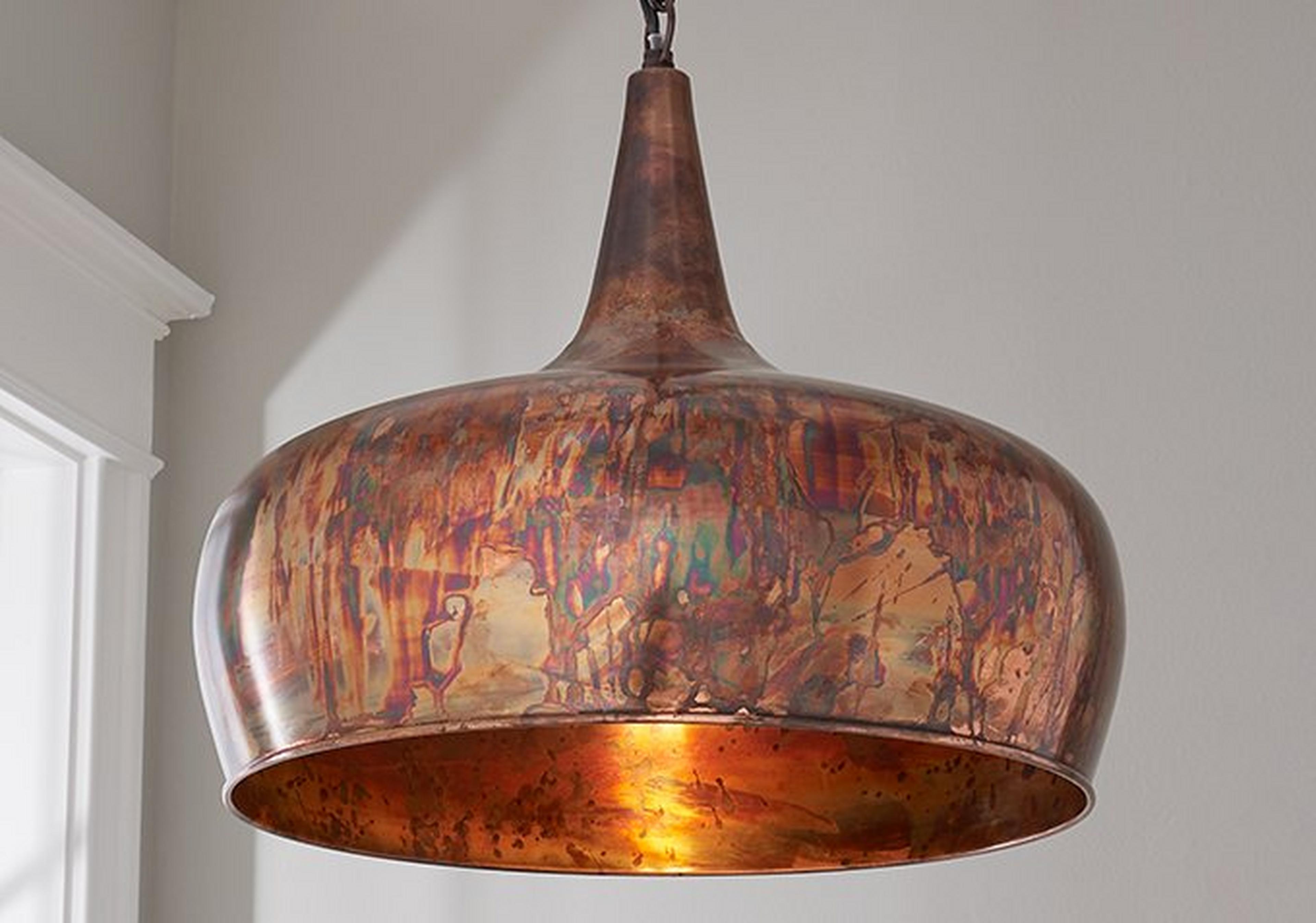 Copper Onion Dome Pendant