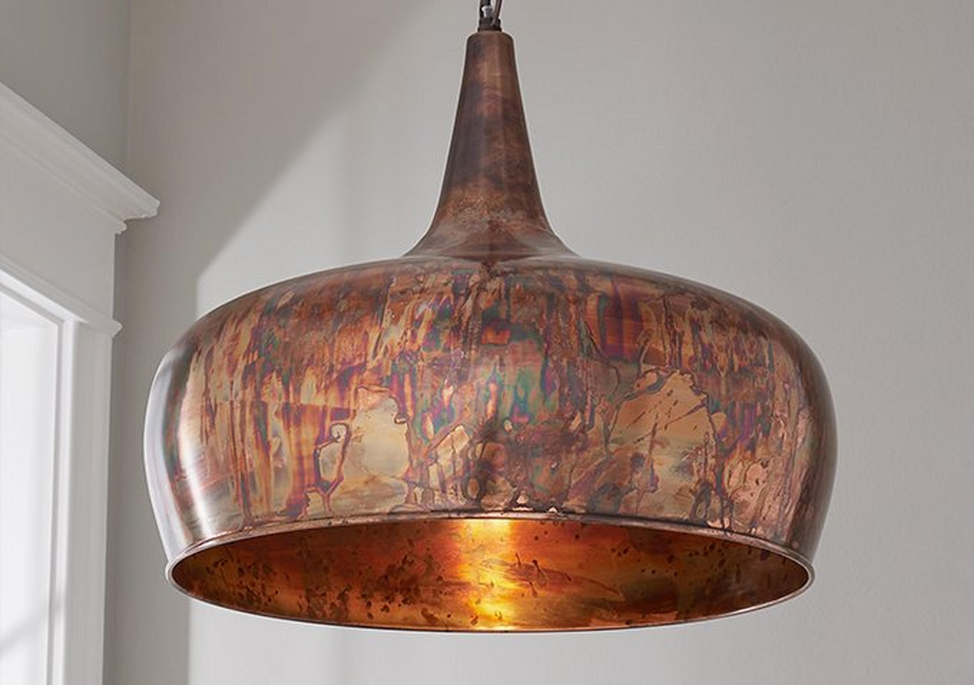 Copper Onion Dome Pendant