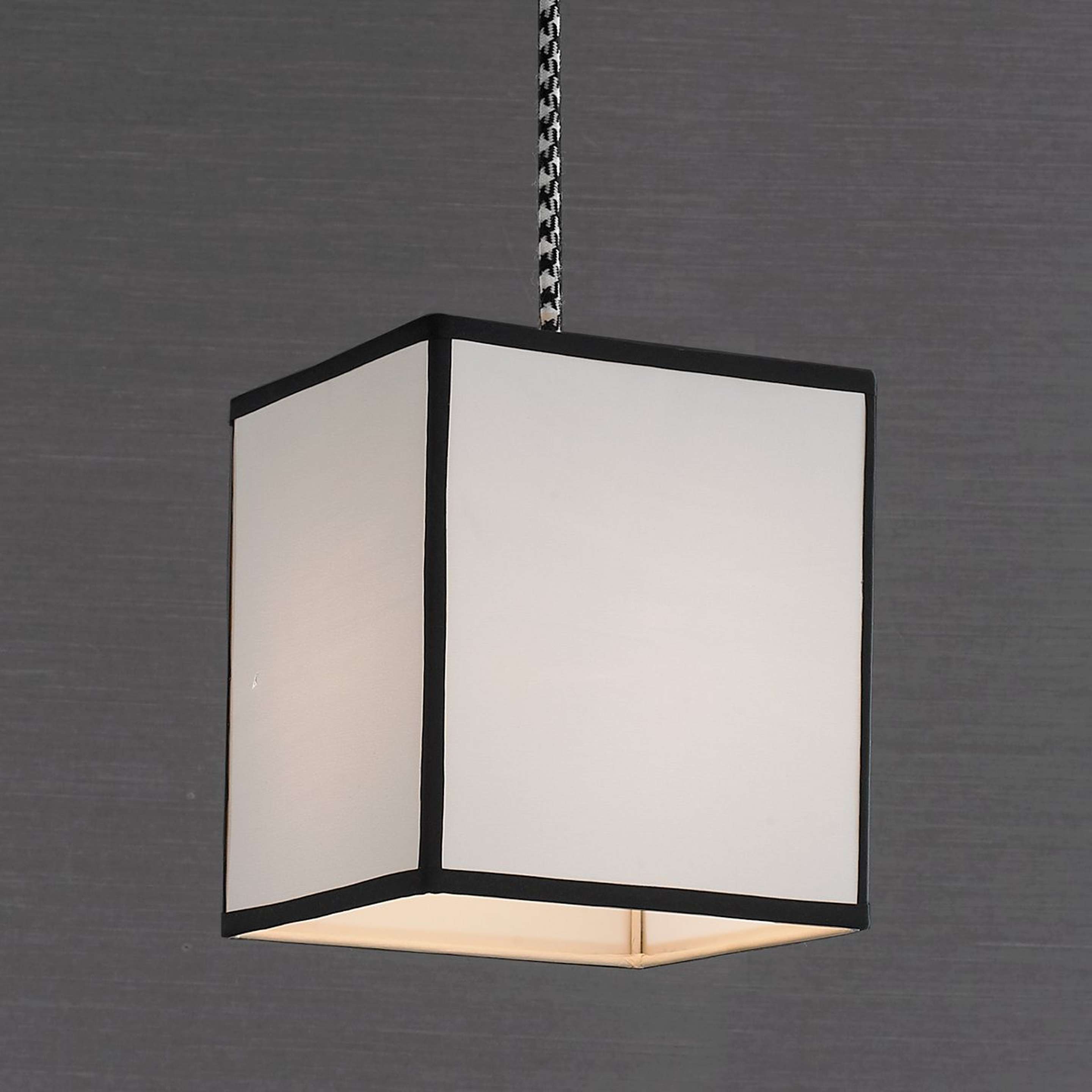 A Times Square Shade Pendant Light with Chrome color