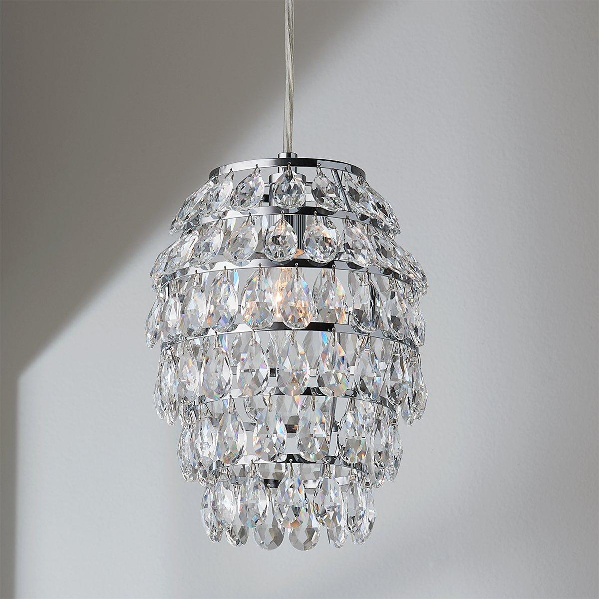 Crystal Curtain Mini Pendant Light