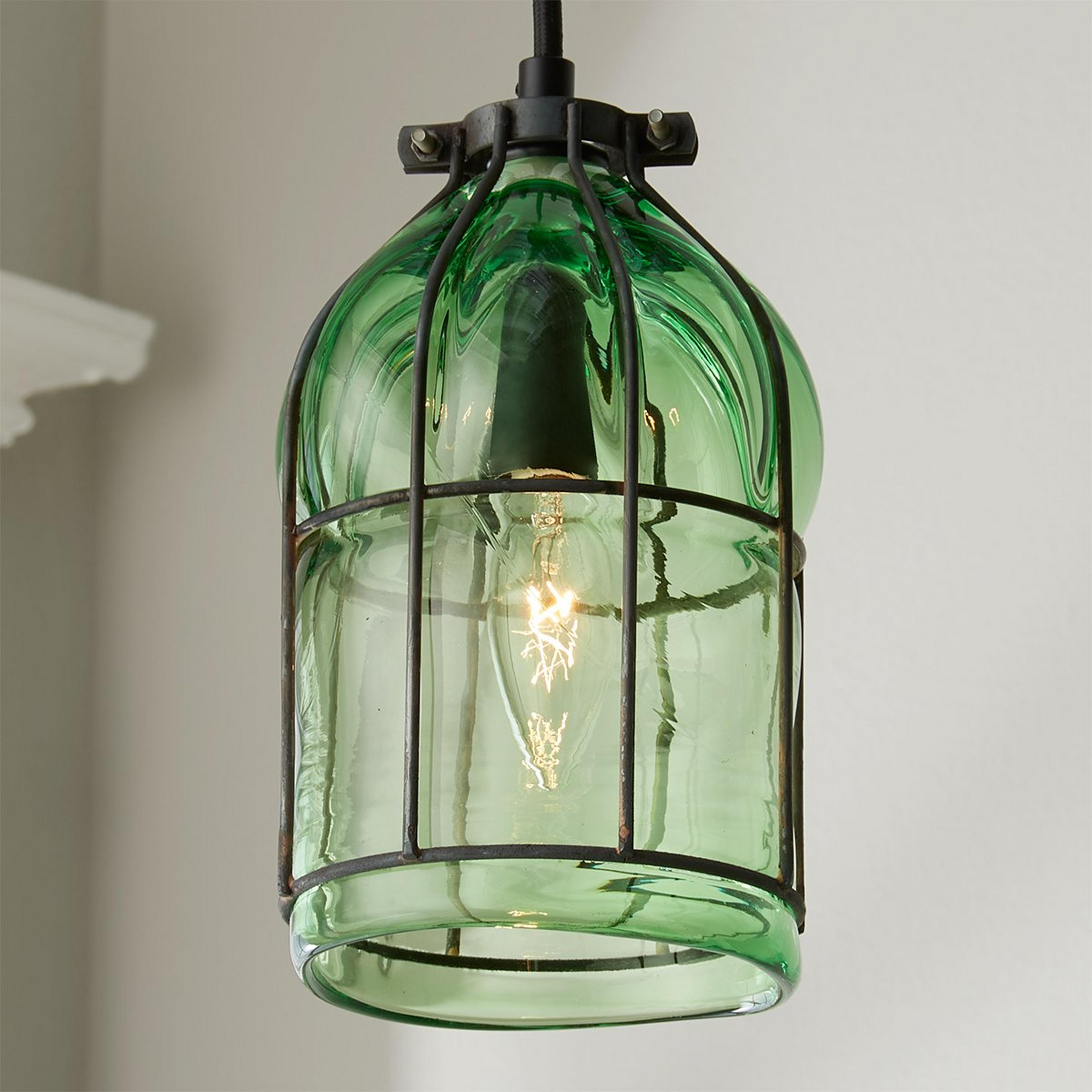 Glass Cage Pendant