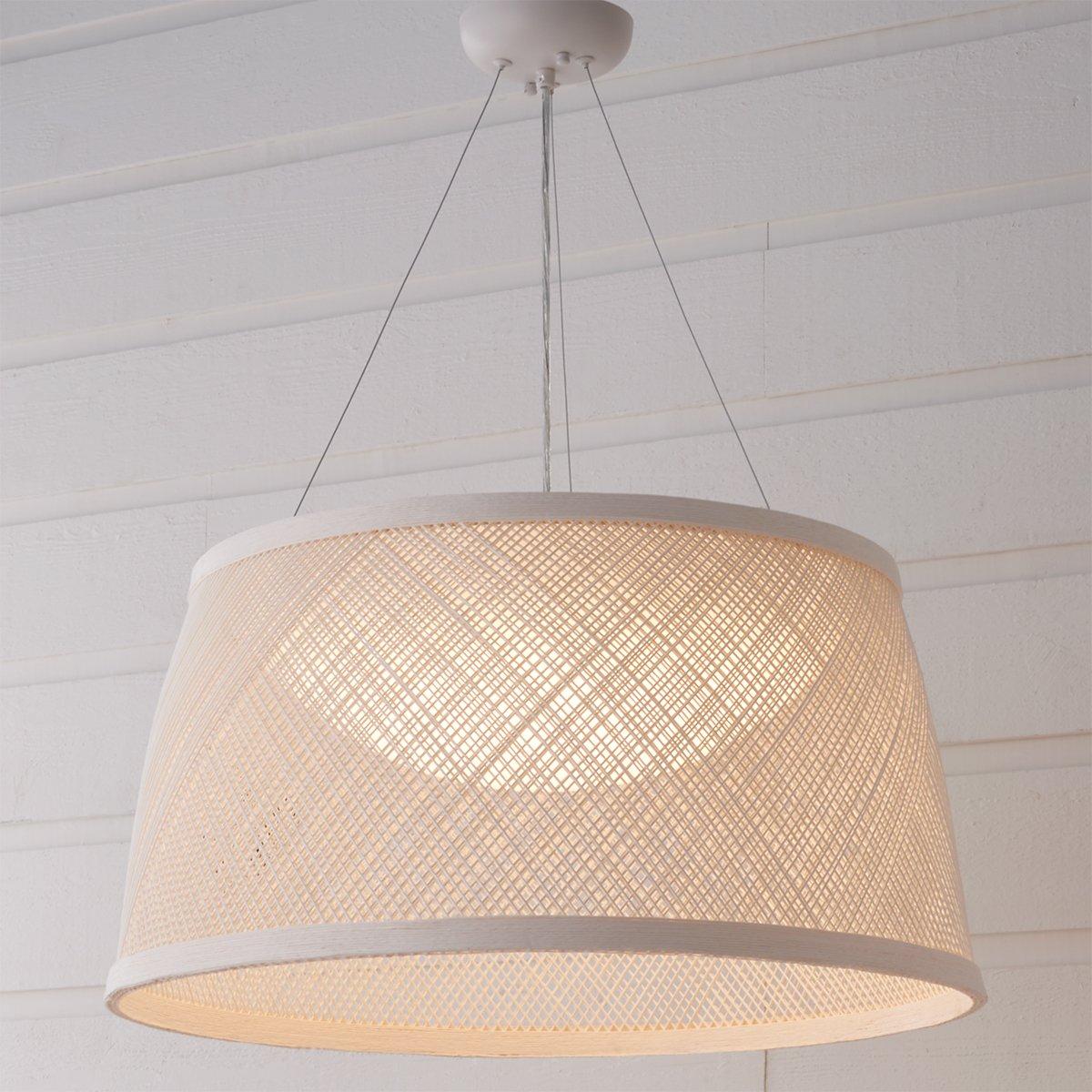 Fiber Weave LED Outdoor Pendant - Large