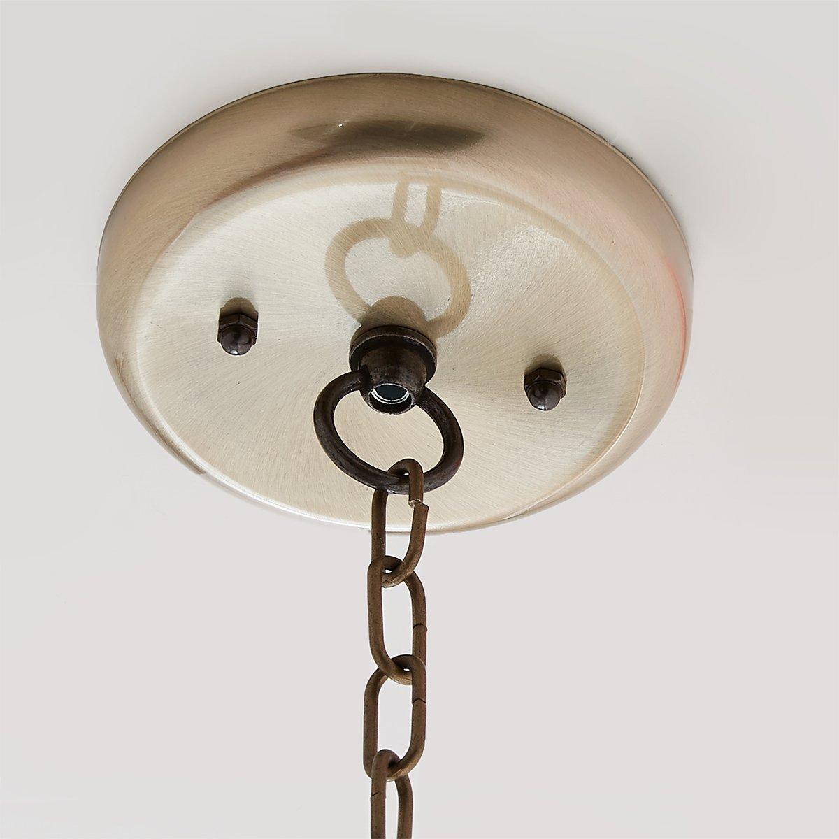 Hanging Ceiling Light with store long chain hobo vintage