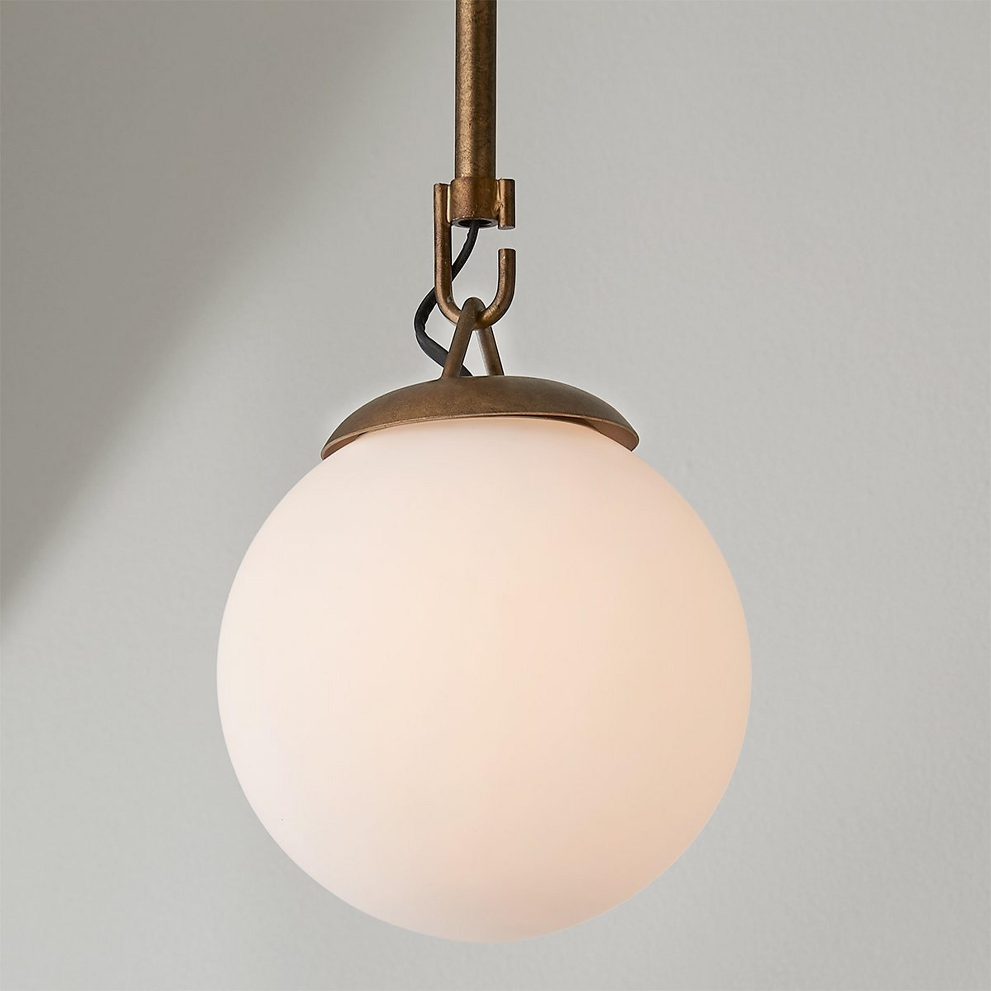 Hooked Globe Pendant
