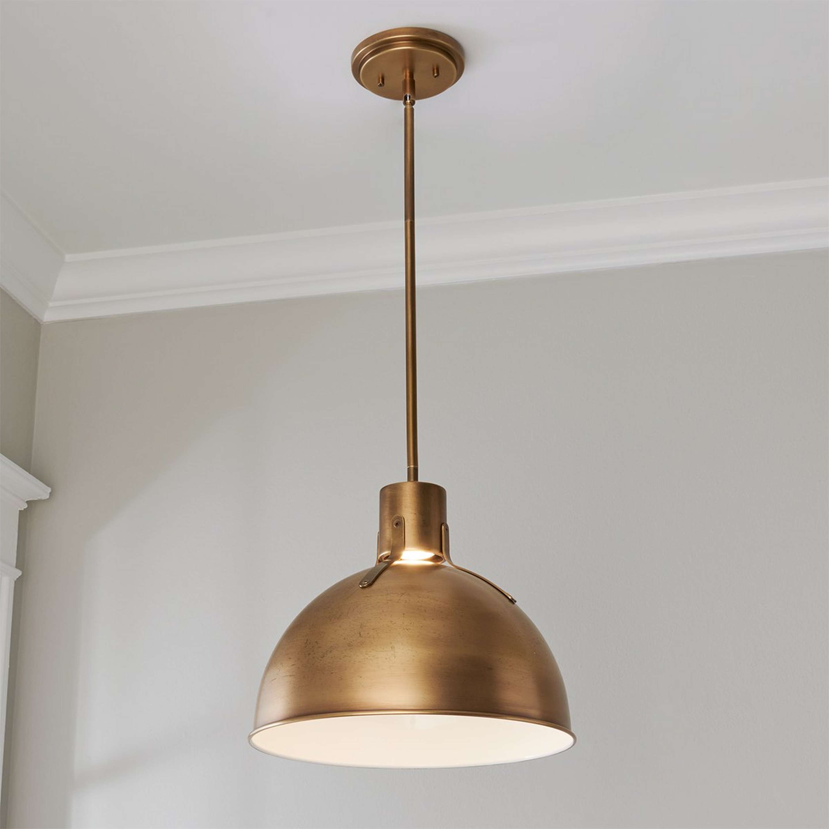 A Vienna Pendant - Small with Brass color