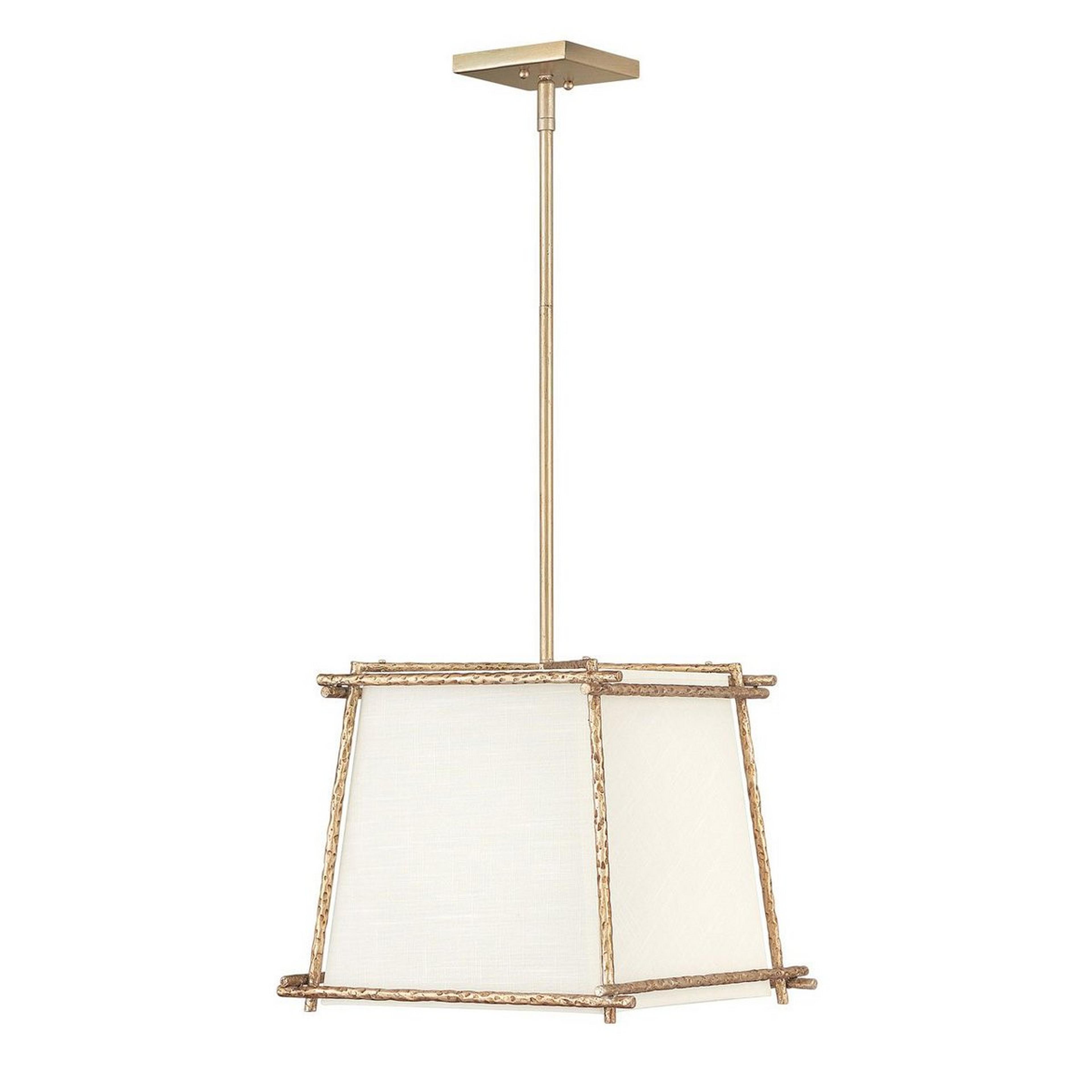 A Mandalay Pendant with Gold / Ivory color