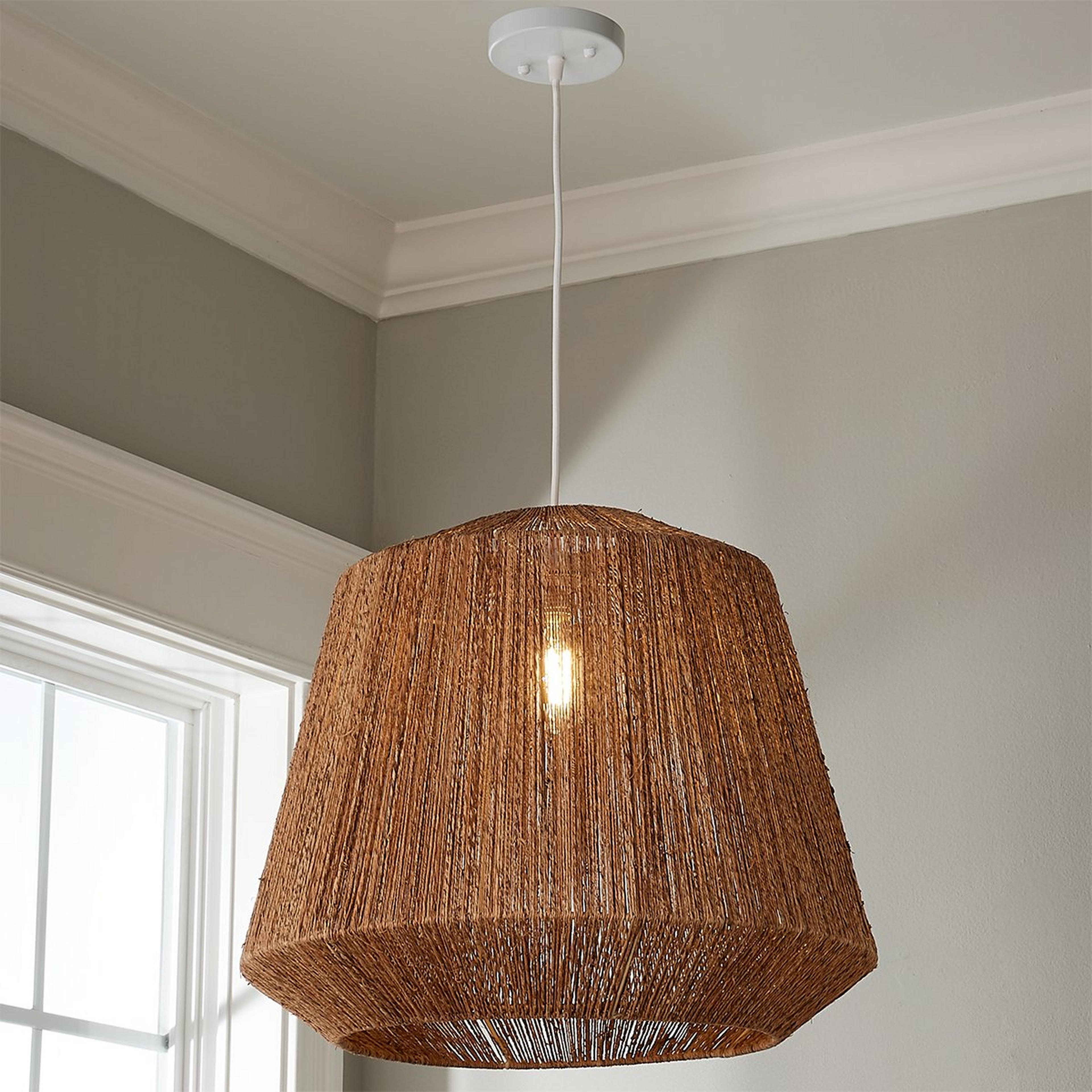 A Lowland Jute Pendant with Natural Jute color