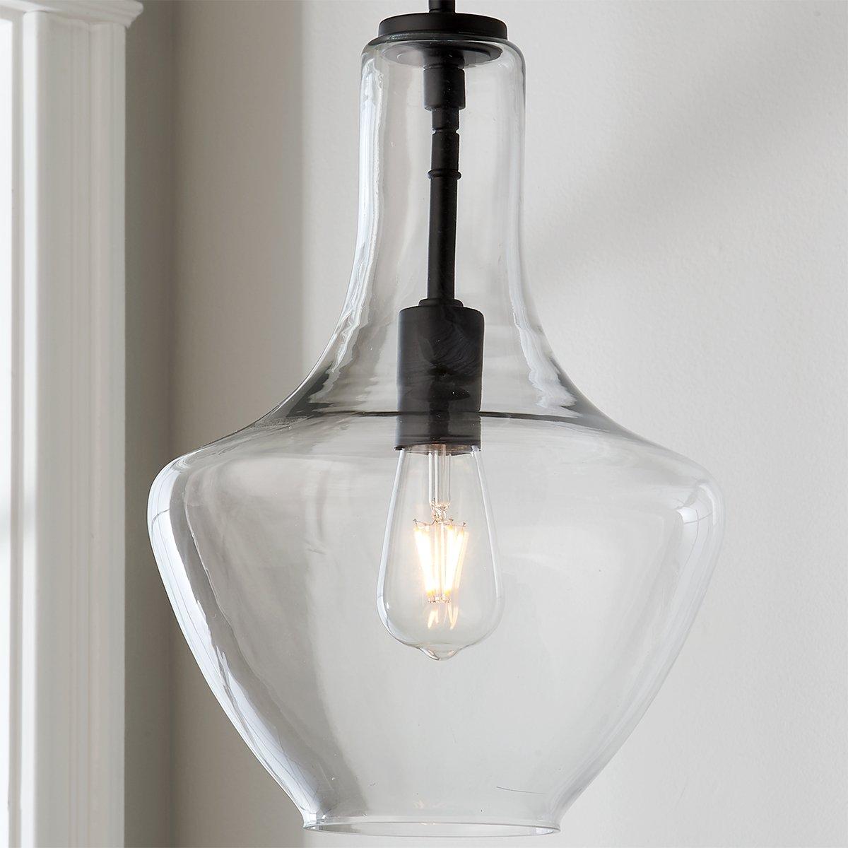 Industrial Banded Globe Pendant - Large | Shades of Light