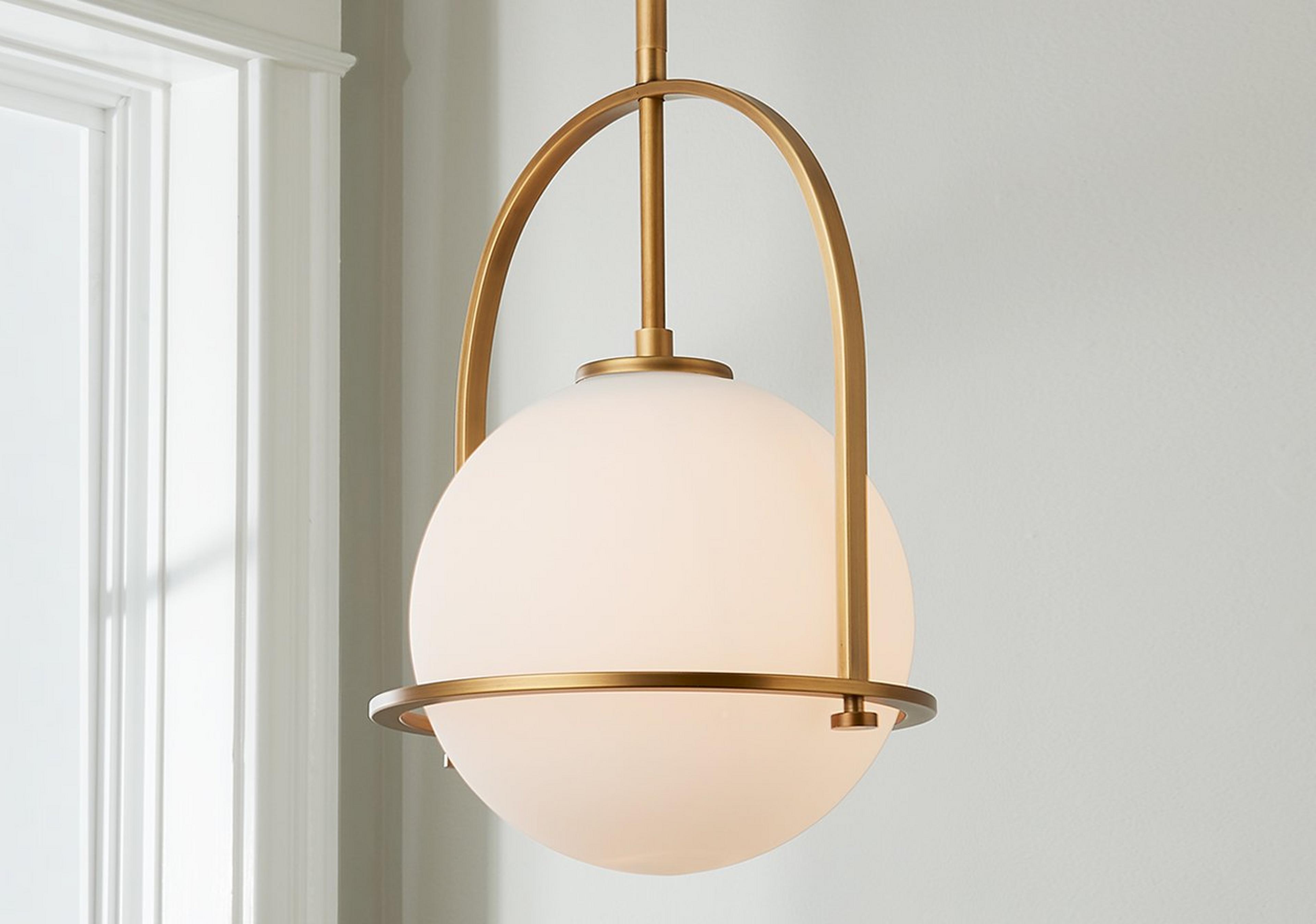 Brass Apogee Pendant