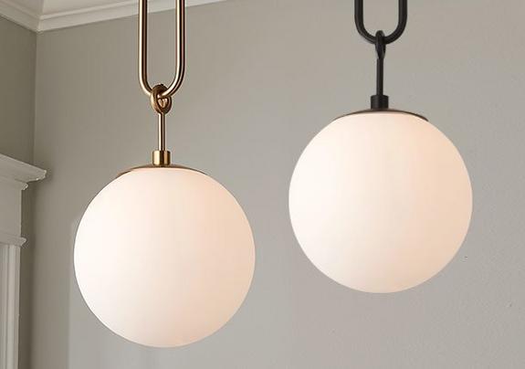 Traditional pendant store lights for kitchen