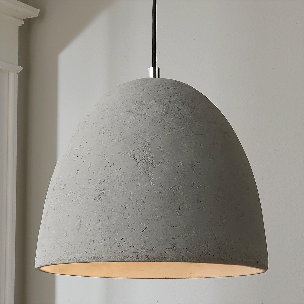 Concrete hanging deals lights