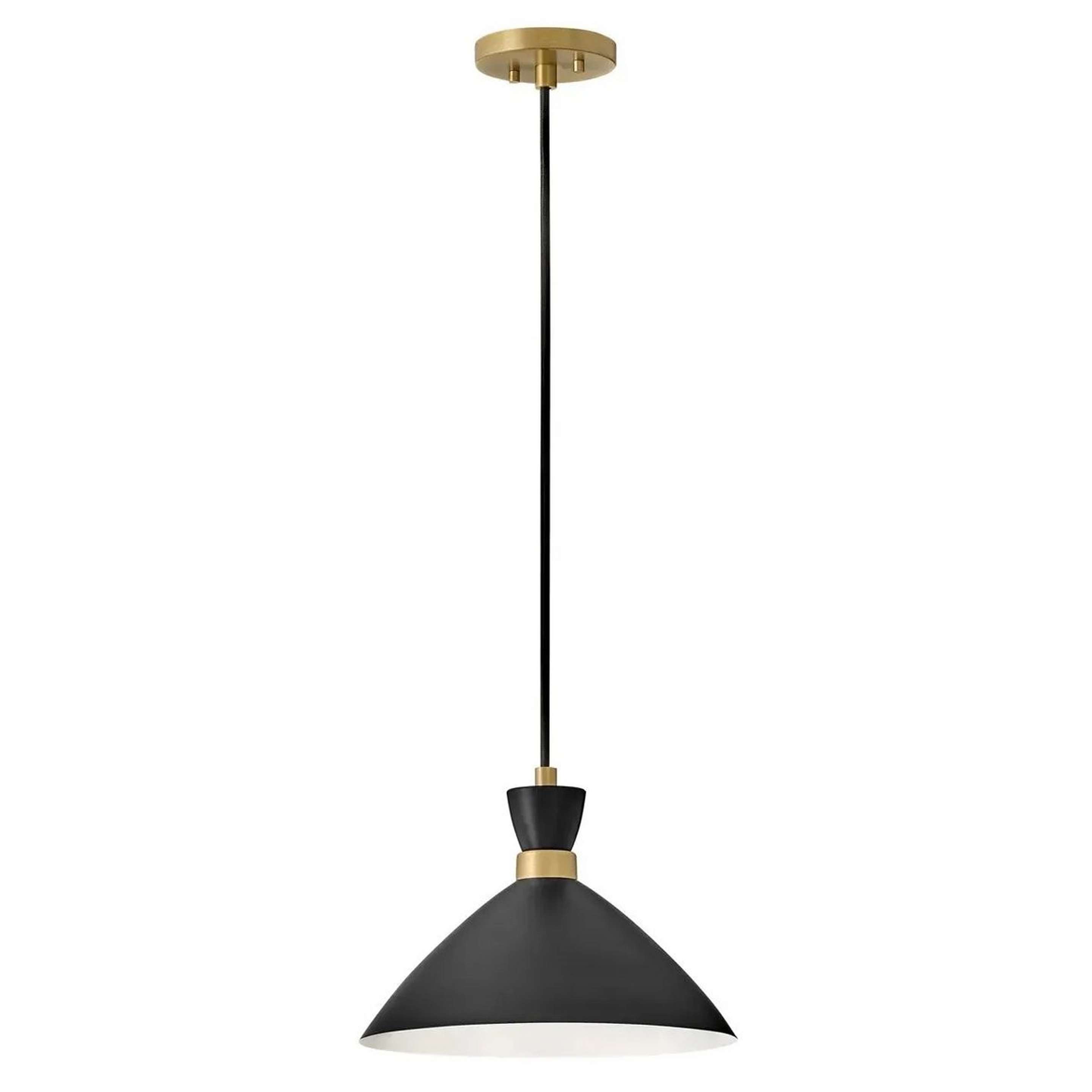 A Arendelle Metal Convertible Pendant with Brass / Black color