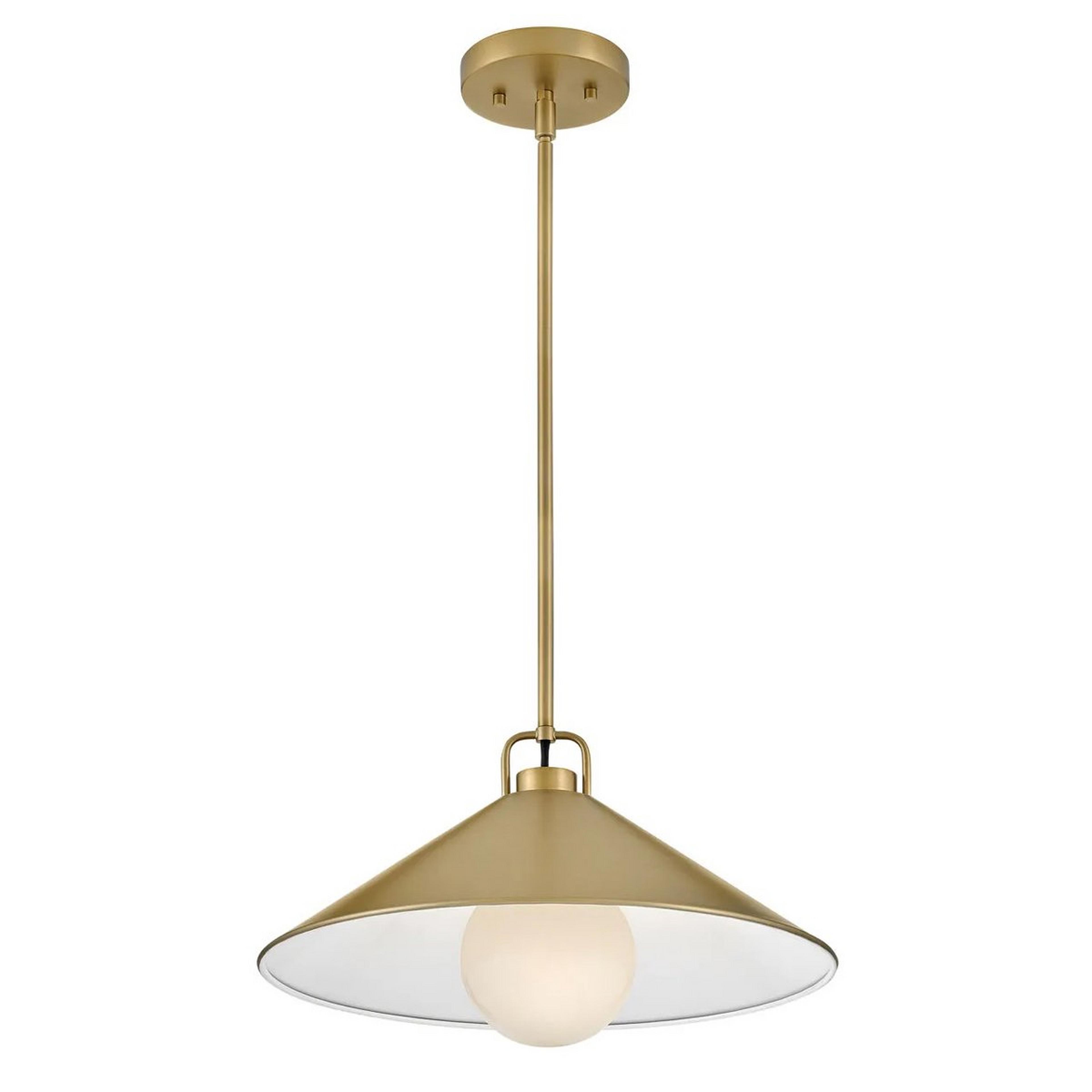 A Querida Convertible Pendant with Brass  color