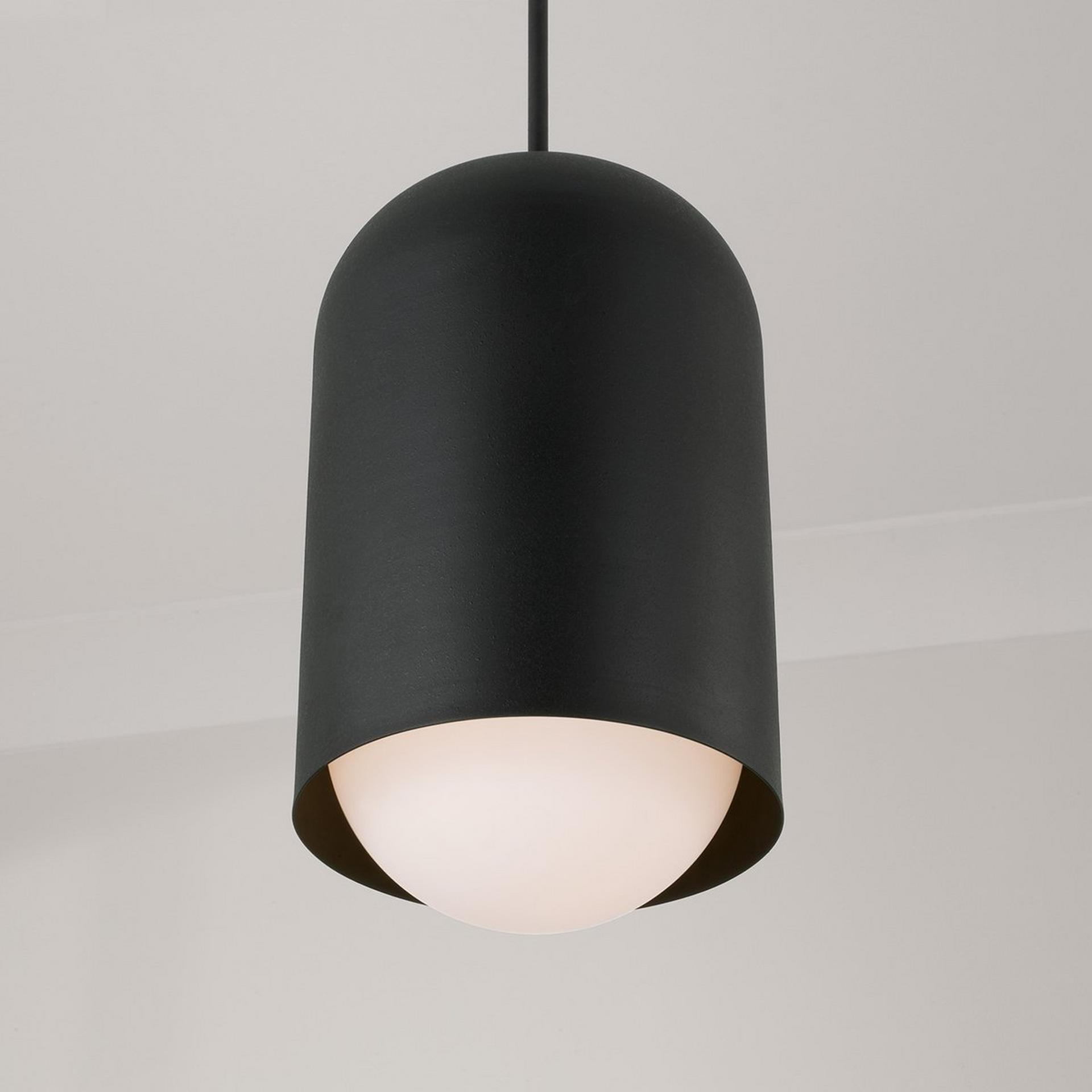 Medium LED Pendant w/Dome Canopy