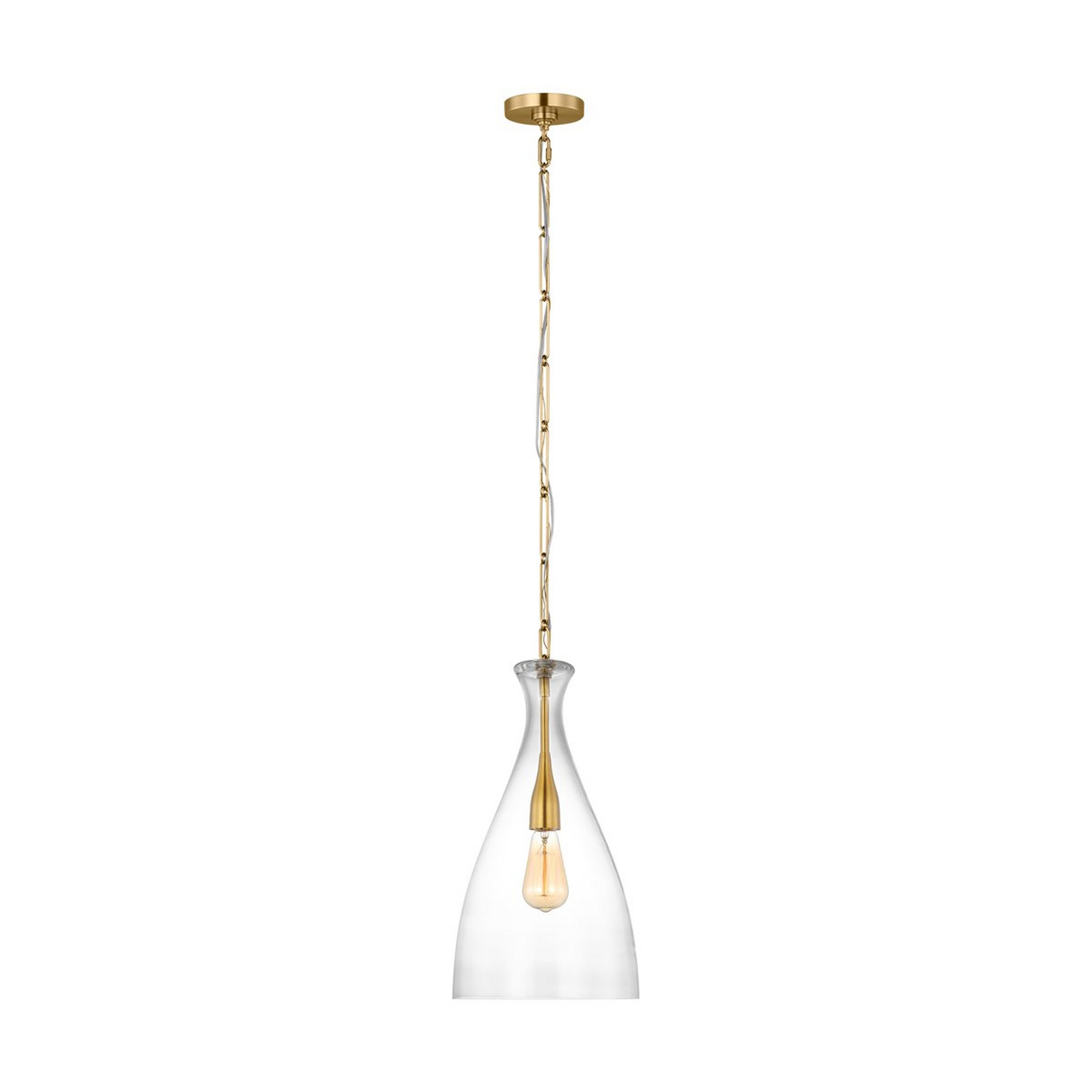 A Phoebe Pendant - Tall - Clear with undefined color