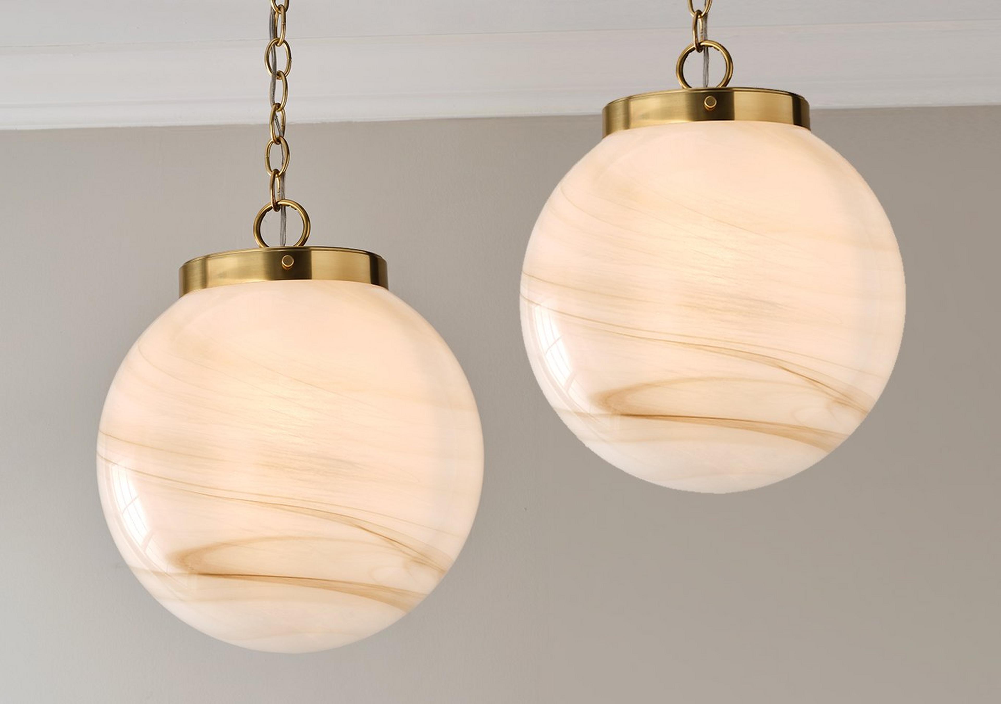 Large Cappuccino Pendants