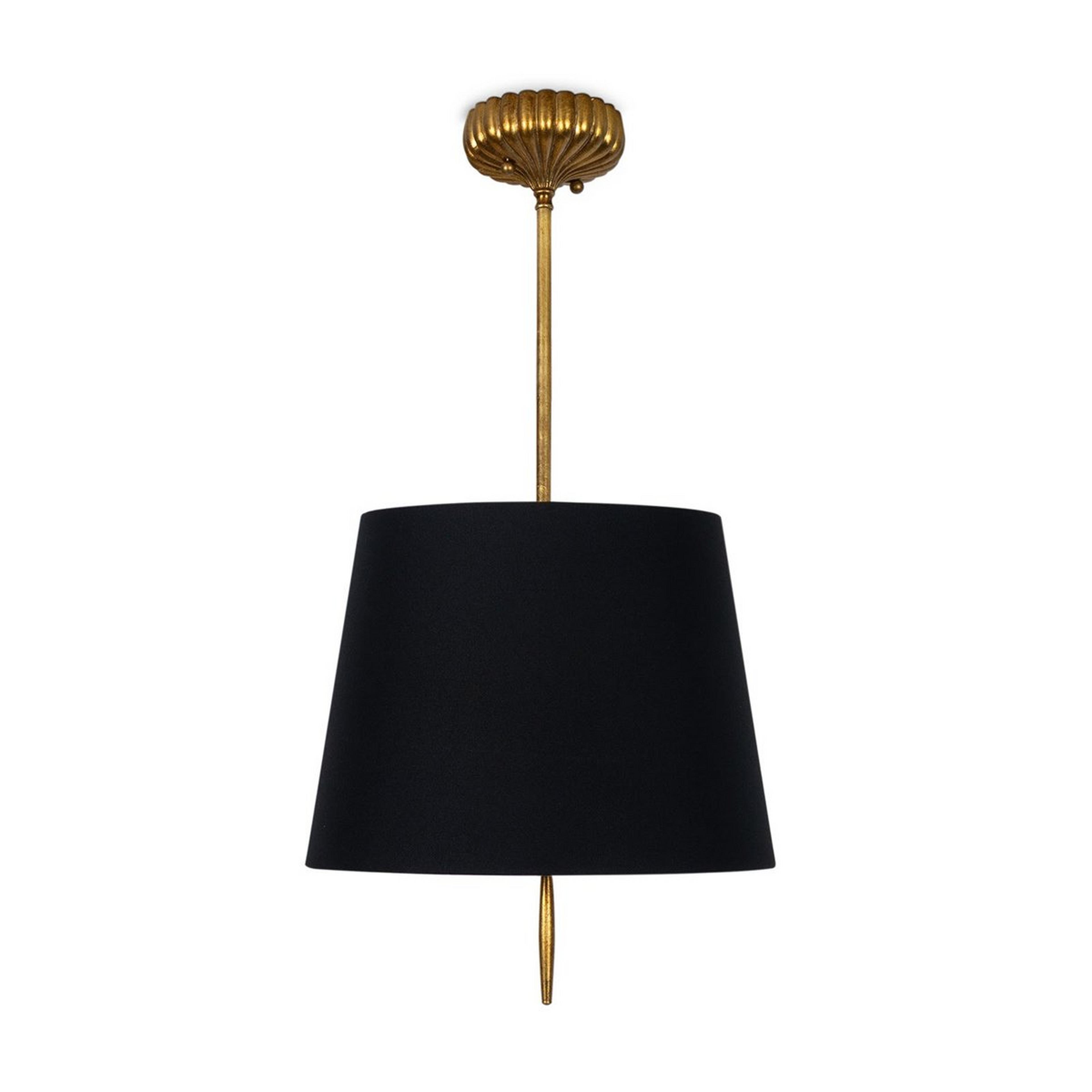 A Netherfield Pendant - Small with Gold / Black color