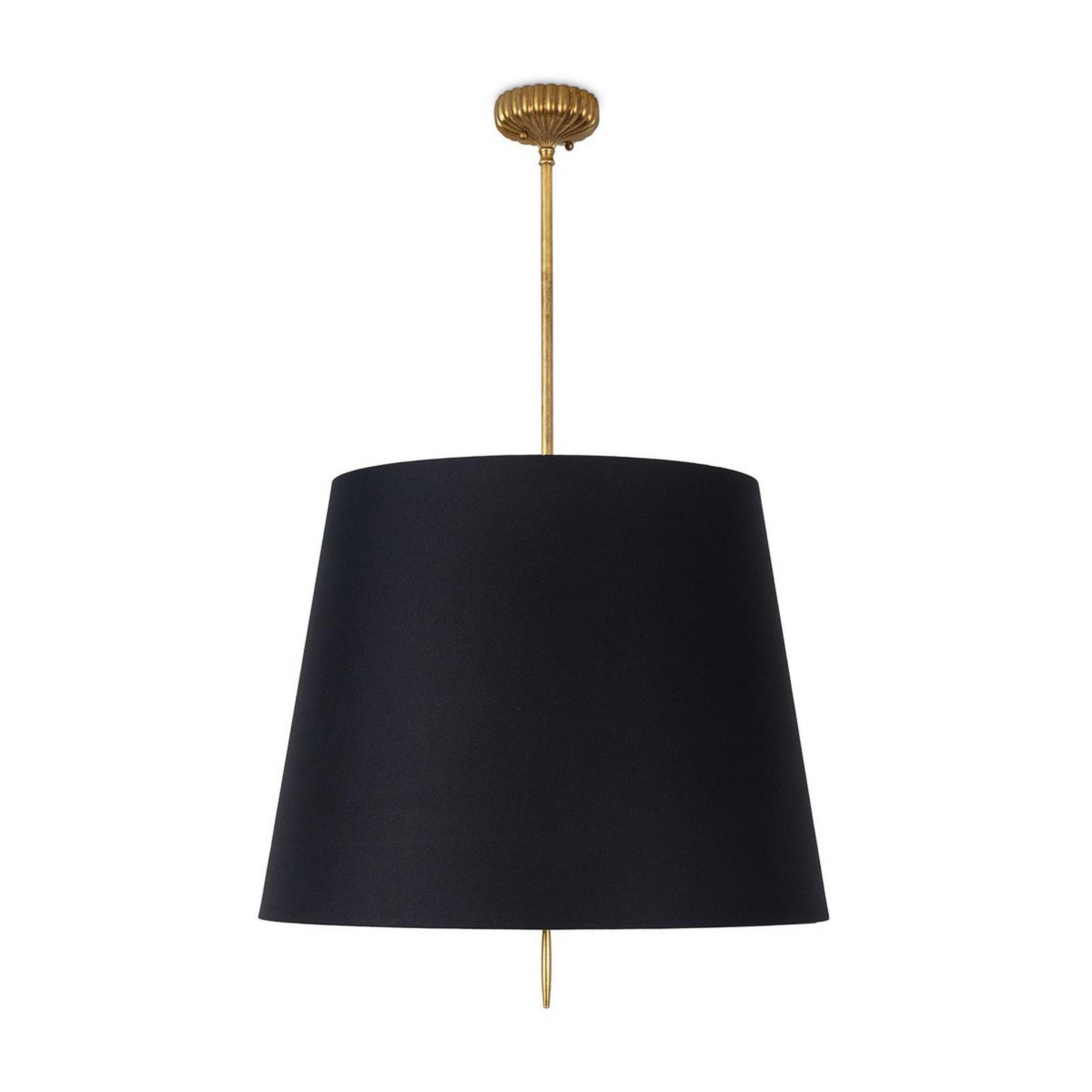 A Netherfield Pendant - Large with Gold / Black color
