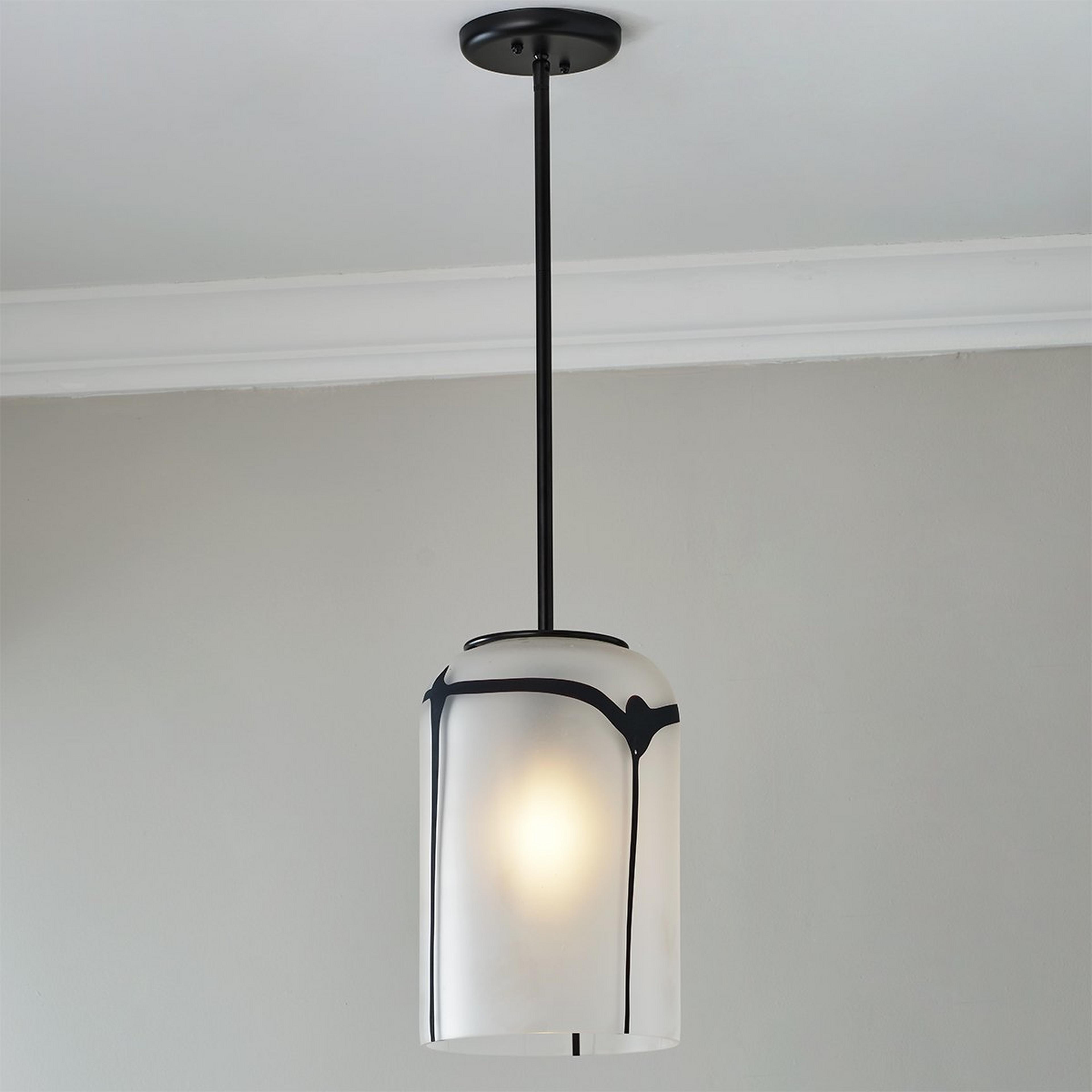 A Rivena Pendant with Black / White color