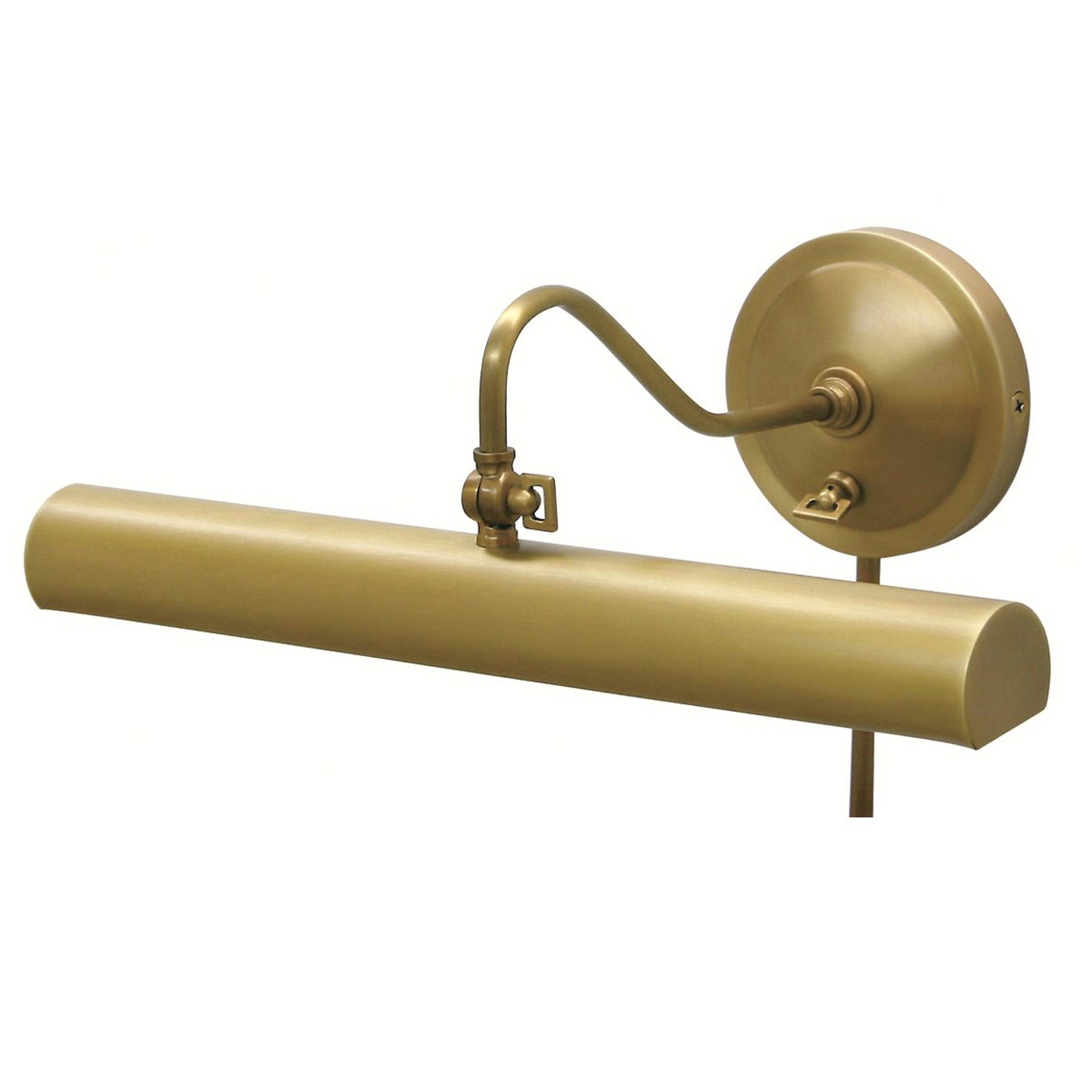 A Olde English Picture Light with Olde Brass color