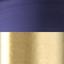 Navy / Antique Brass