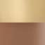 Vintage Brass / Cognac Vegan Leather