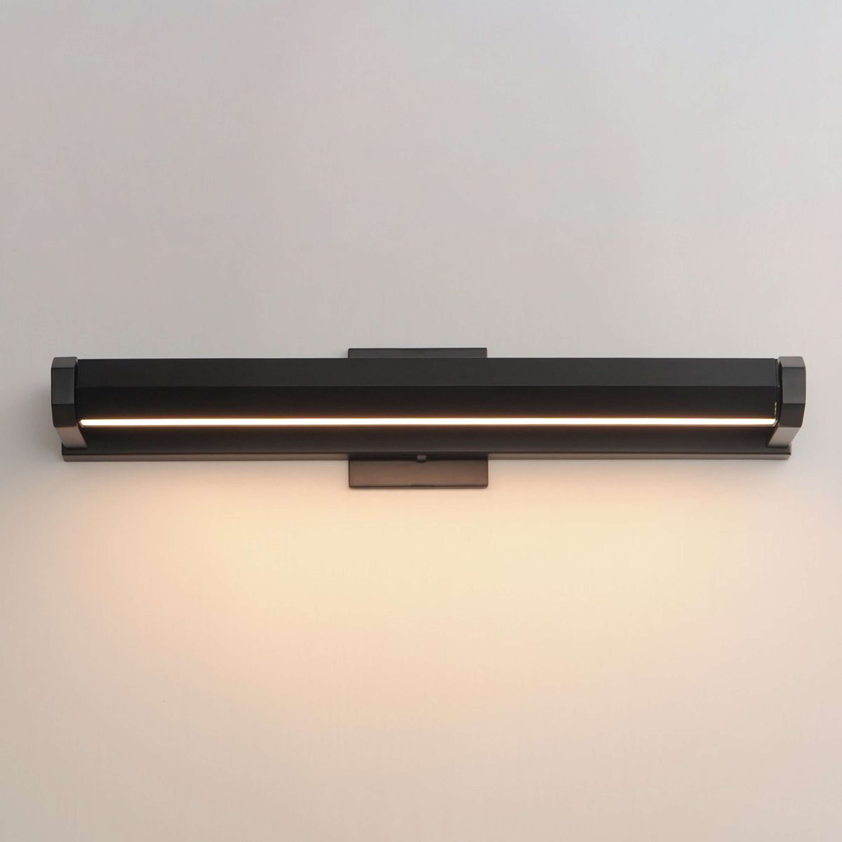 A Carya LED Picture Light - Medium with Black color