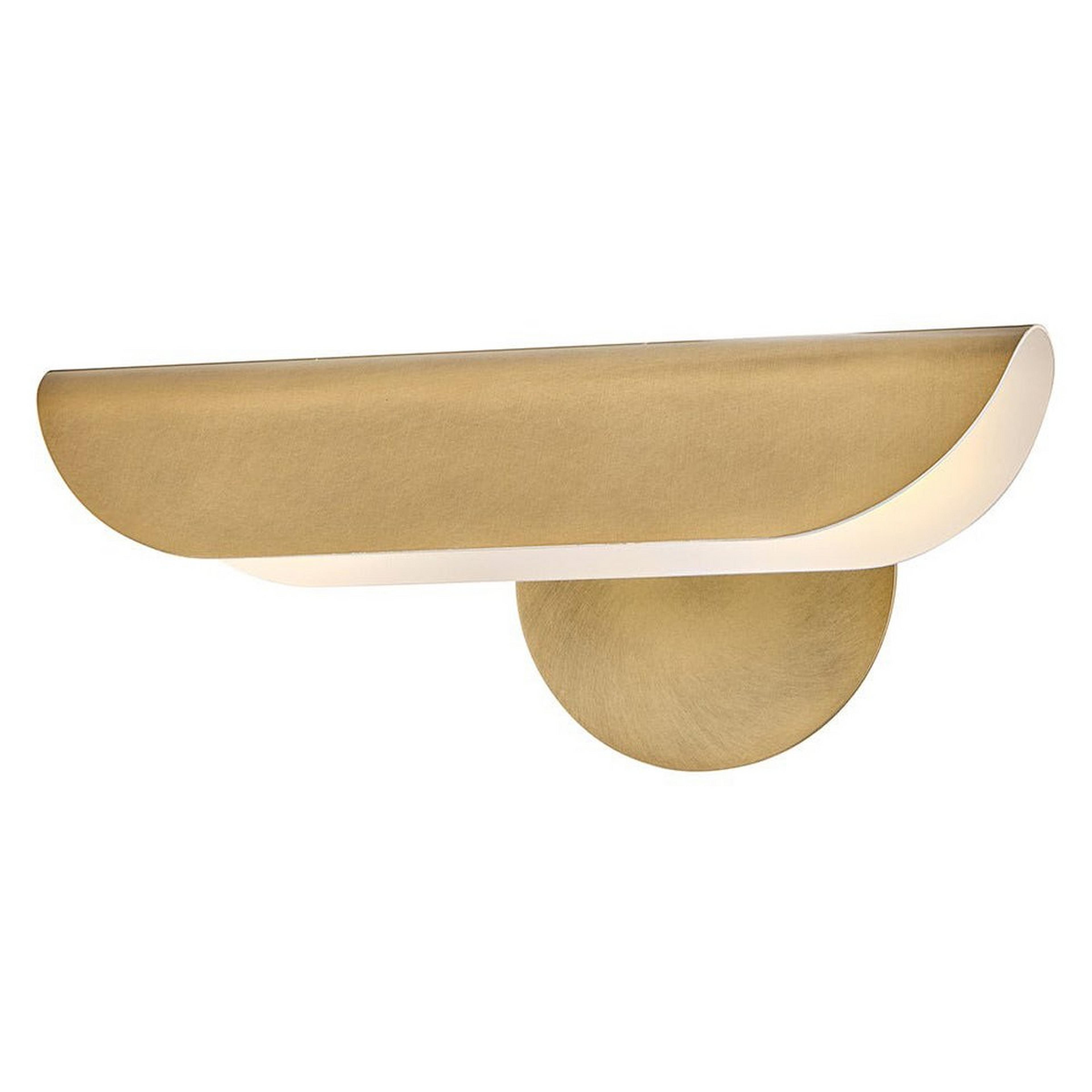 A Sintians Picture Light - Small with Aged Brass color