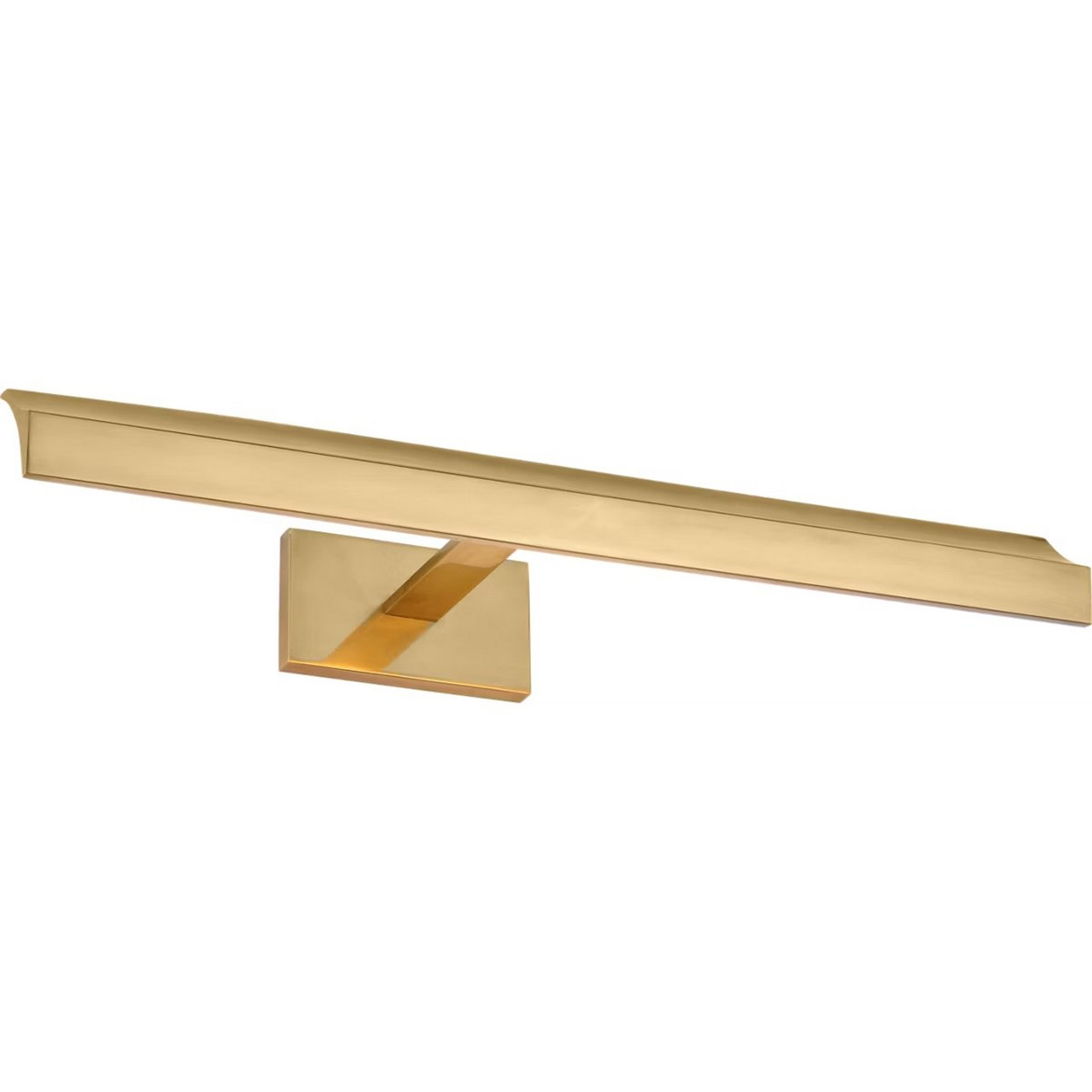 A Albers LED Picture Light with Brass color
