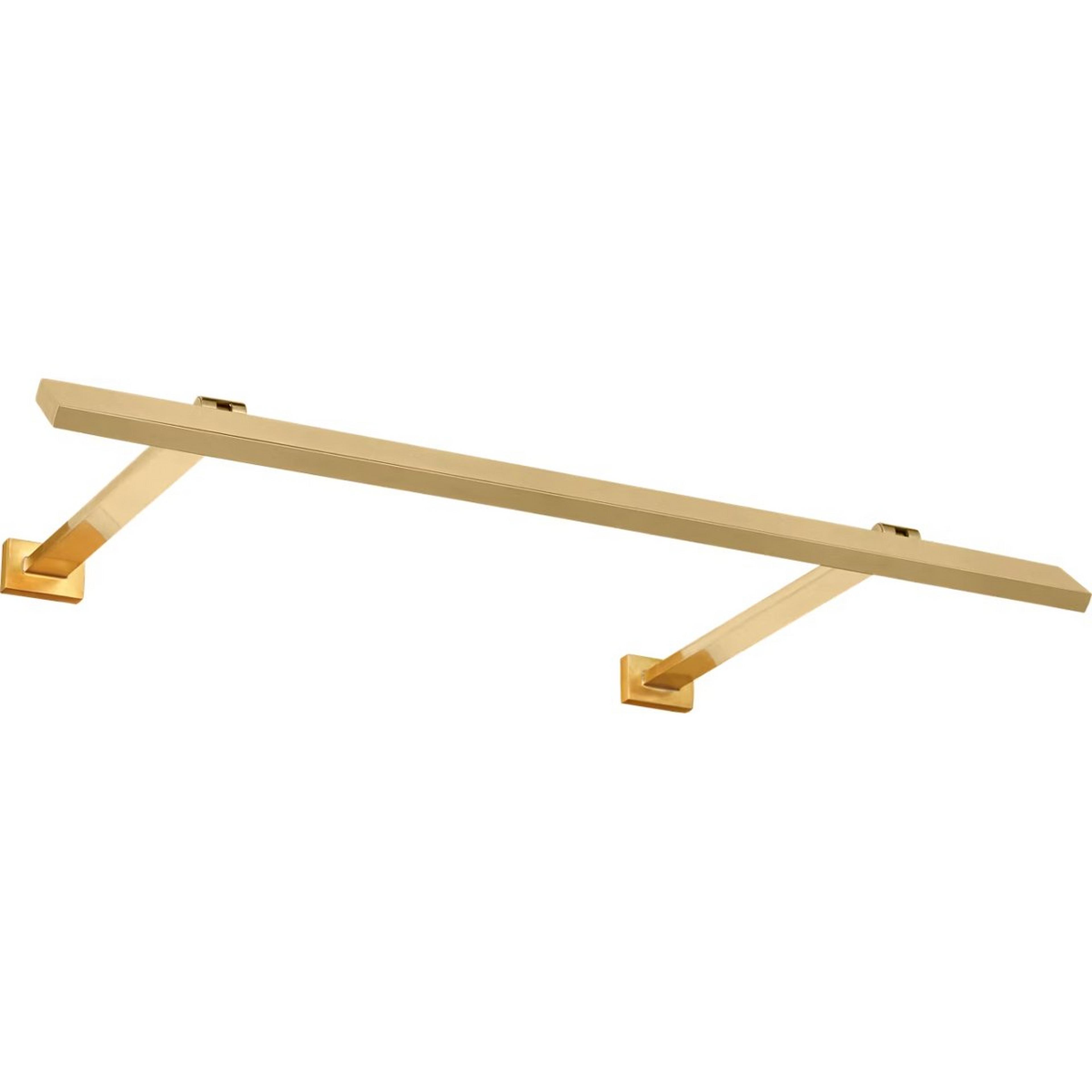 A Bladen LED Picture Light - 18" with Brass color