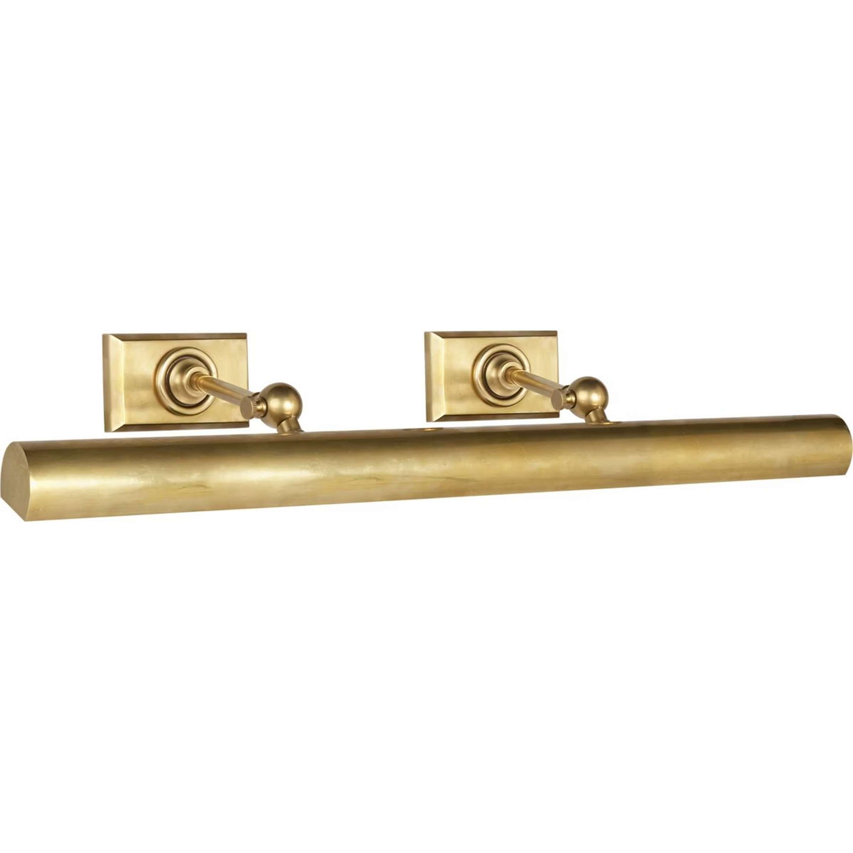A Titian Picture Light - 24" with Aged Brass color
