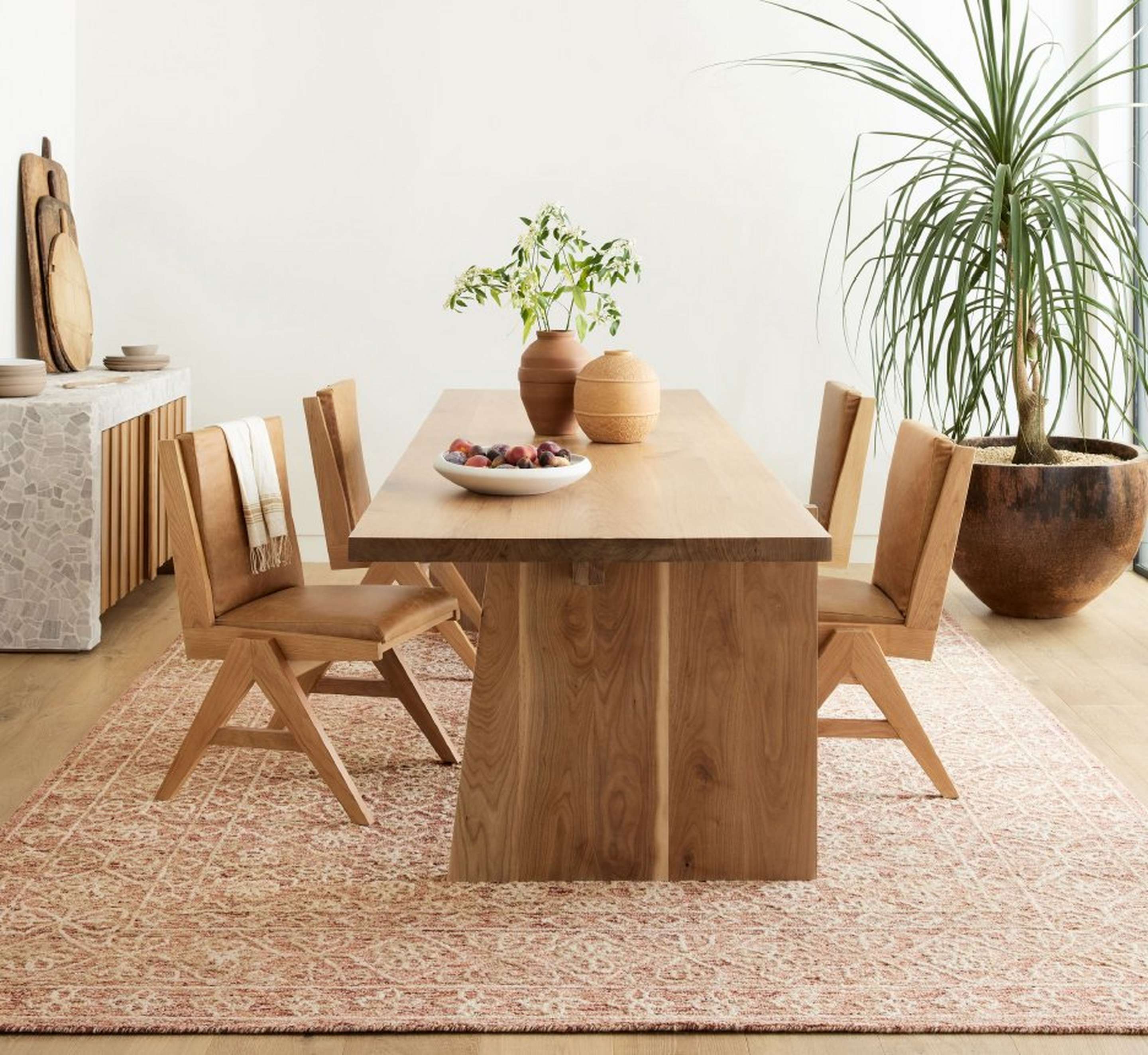 Rust and Beige Roswell Hand-Tufted Rug