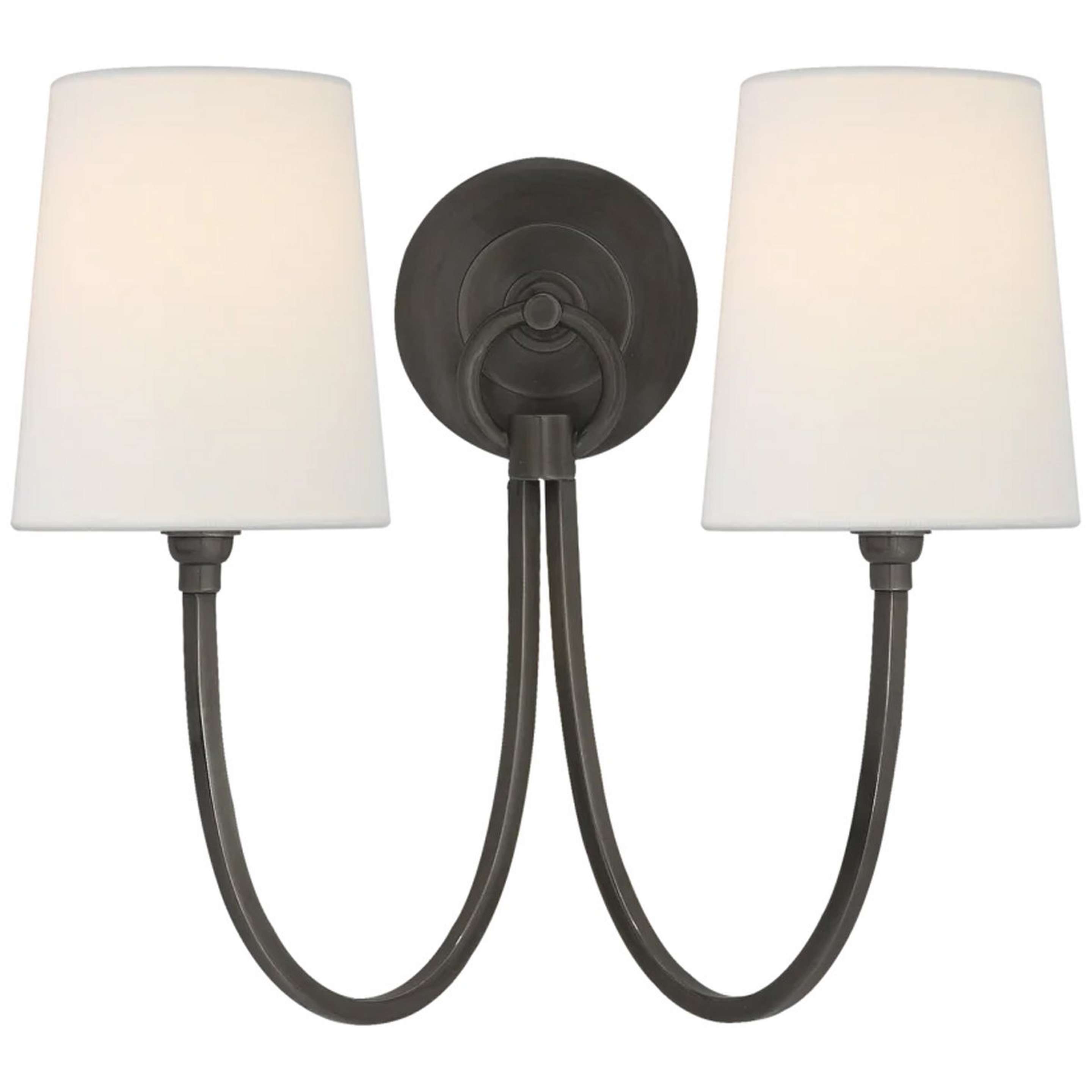 A Swag Sconce - 2 light with Bronze color