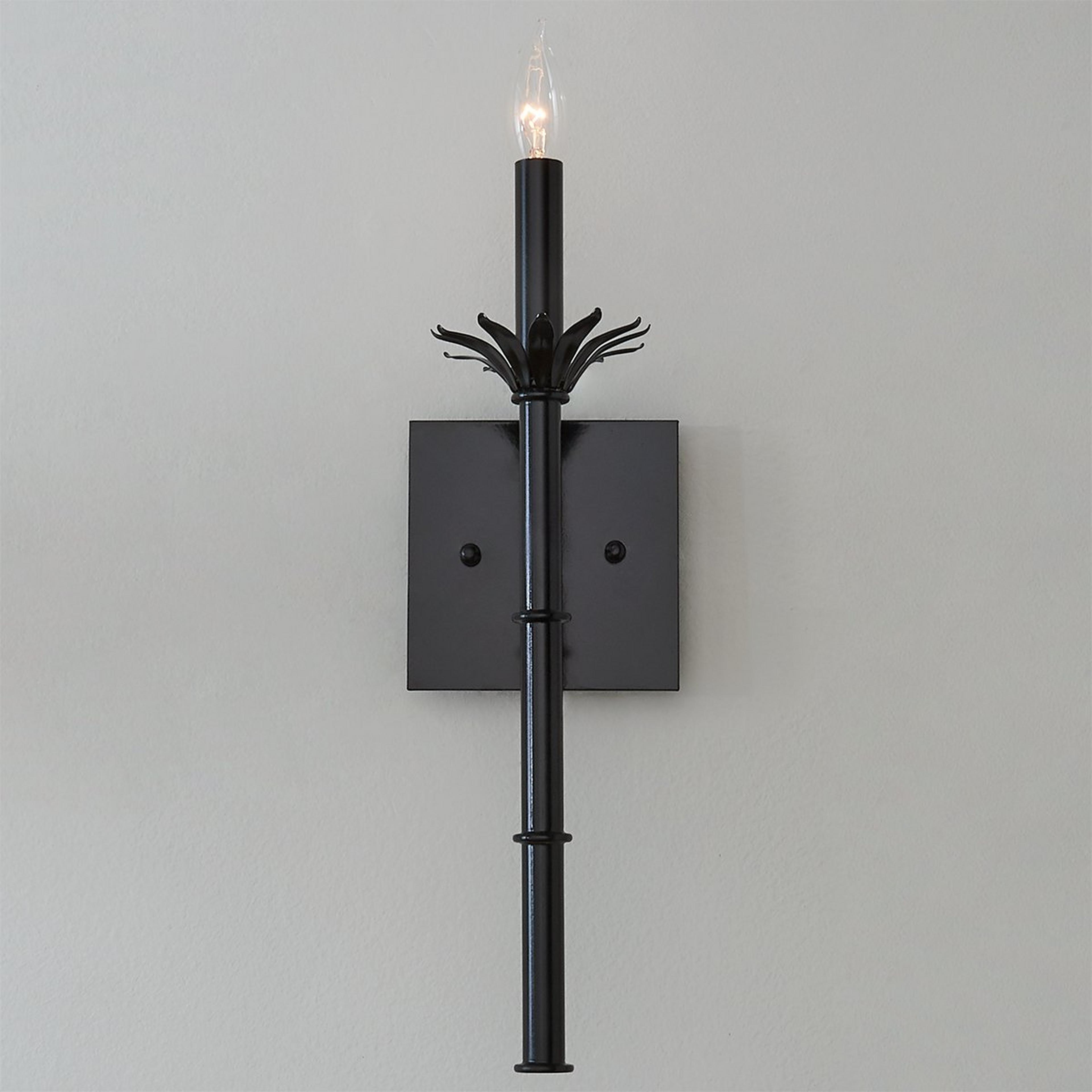 A Bamboo Stick Sconce with undefined color