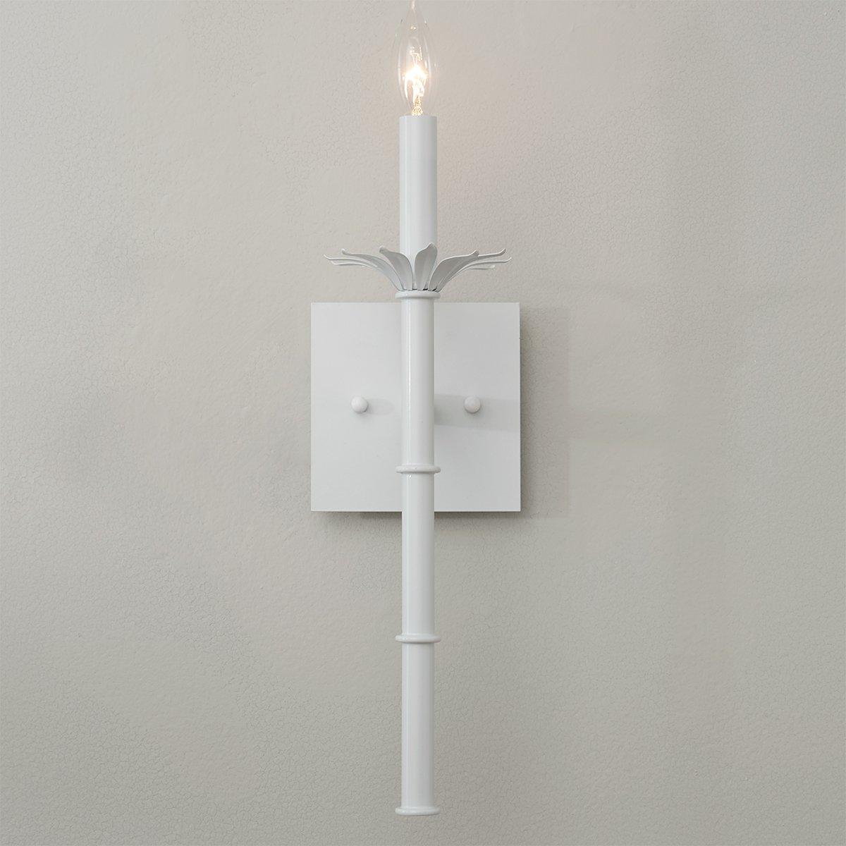 Bamboo Stick Sconce - Natural Wall Lighting