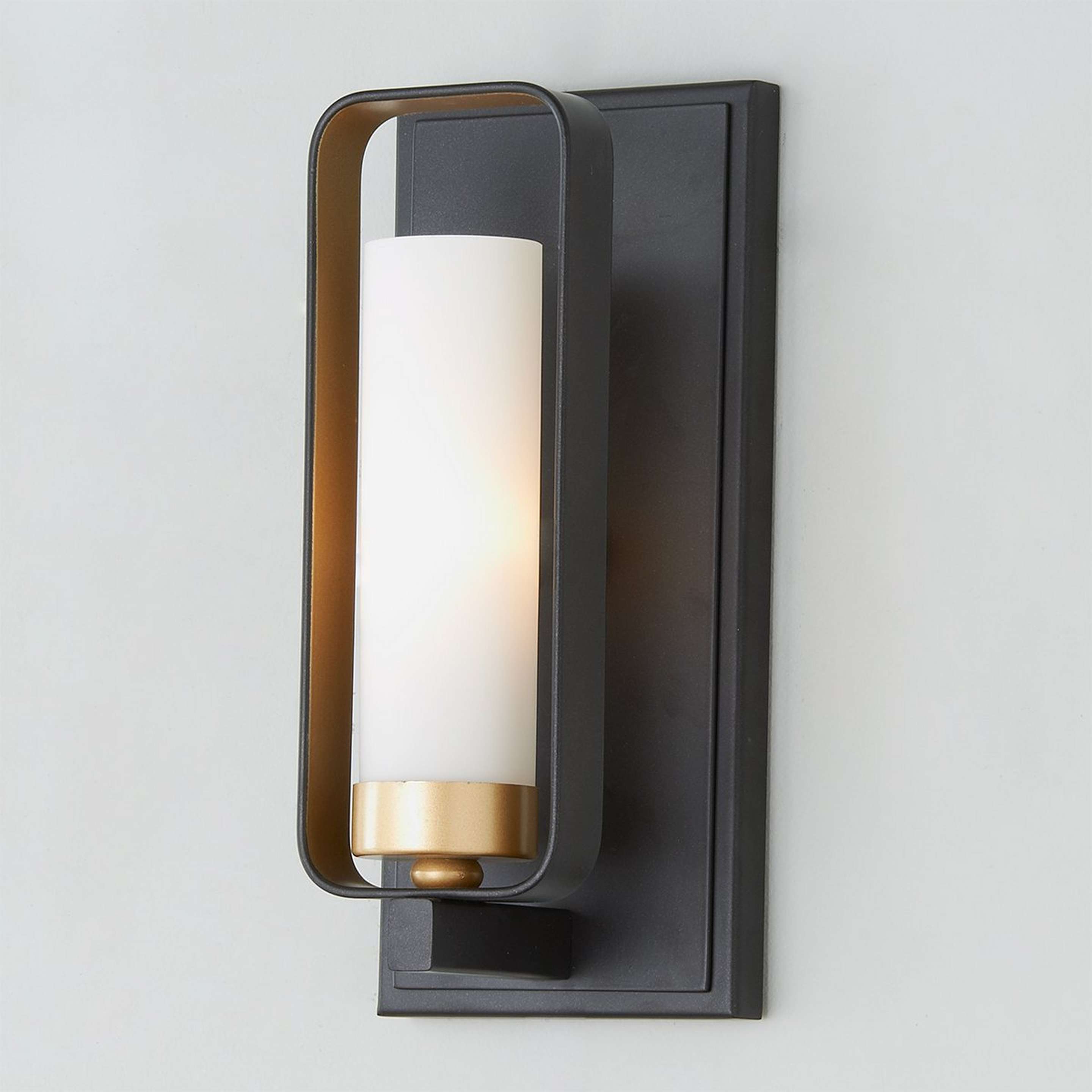 A Soho Loft Sconce - 1 Light with Bronze color