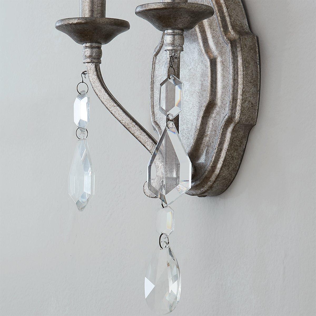 Vintage Modern Crystal Sconce | Shades of Light