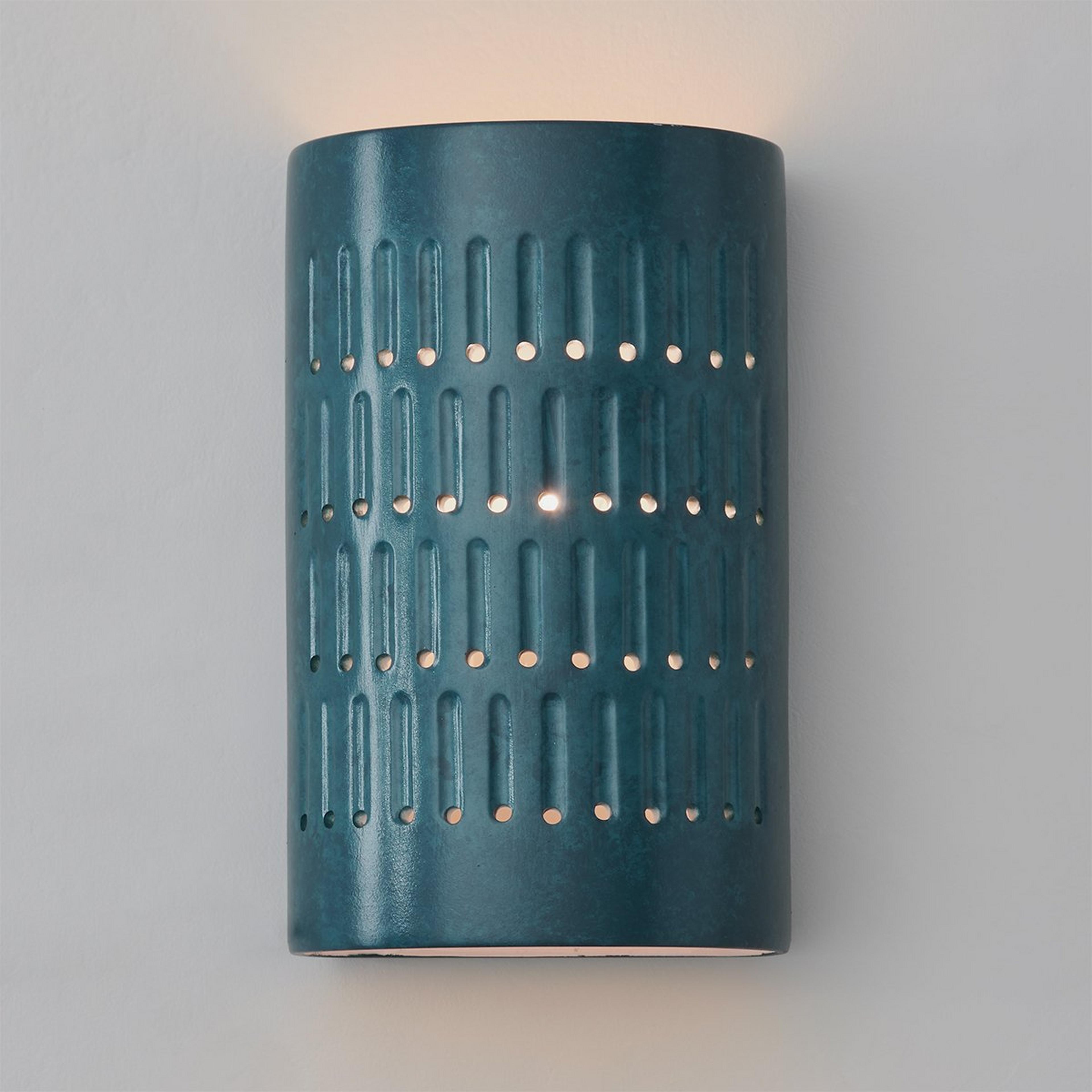 Drip Dot Ceramic Sconce