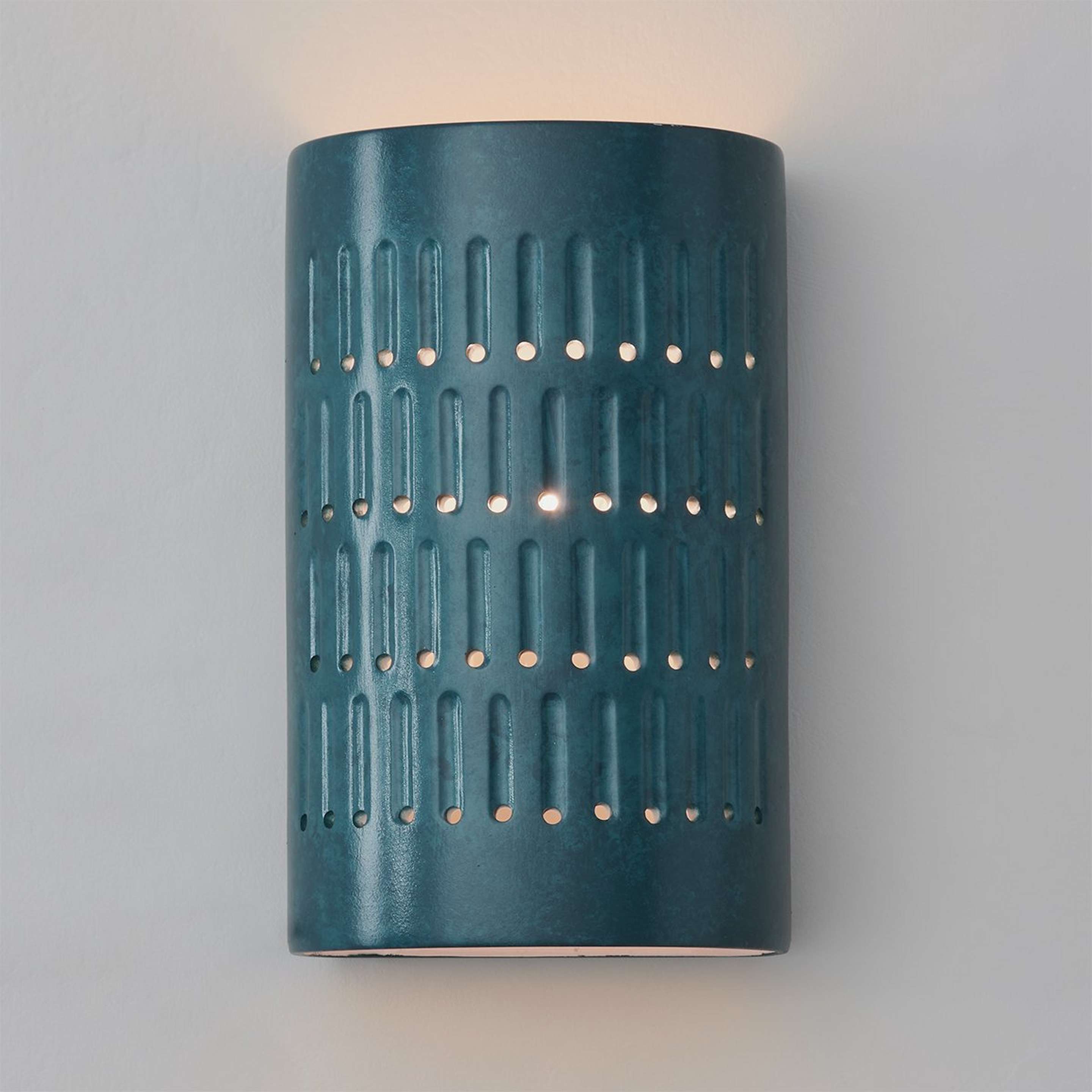 Drip Dot Ceramic Sconce