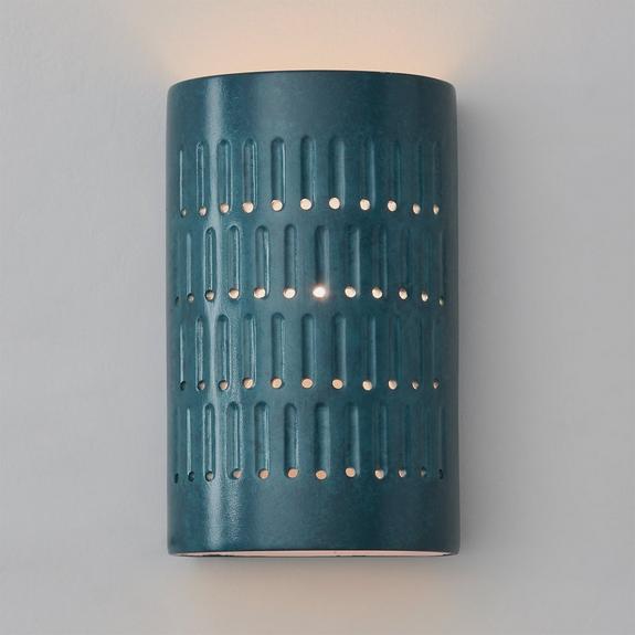 Drip Dot Ceramic Sconce