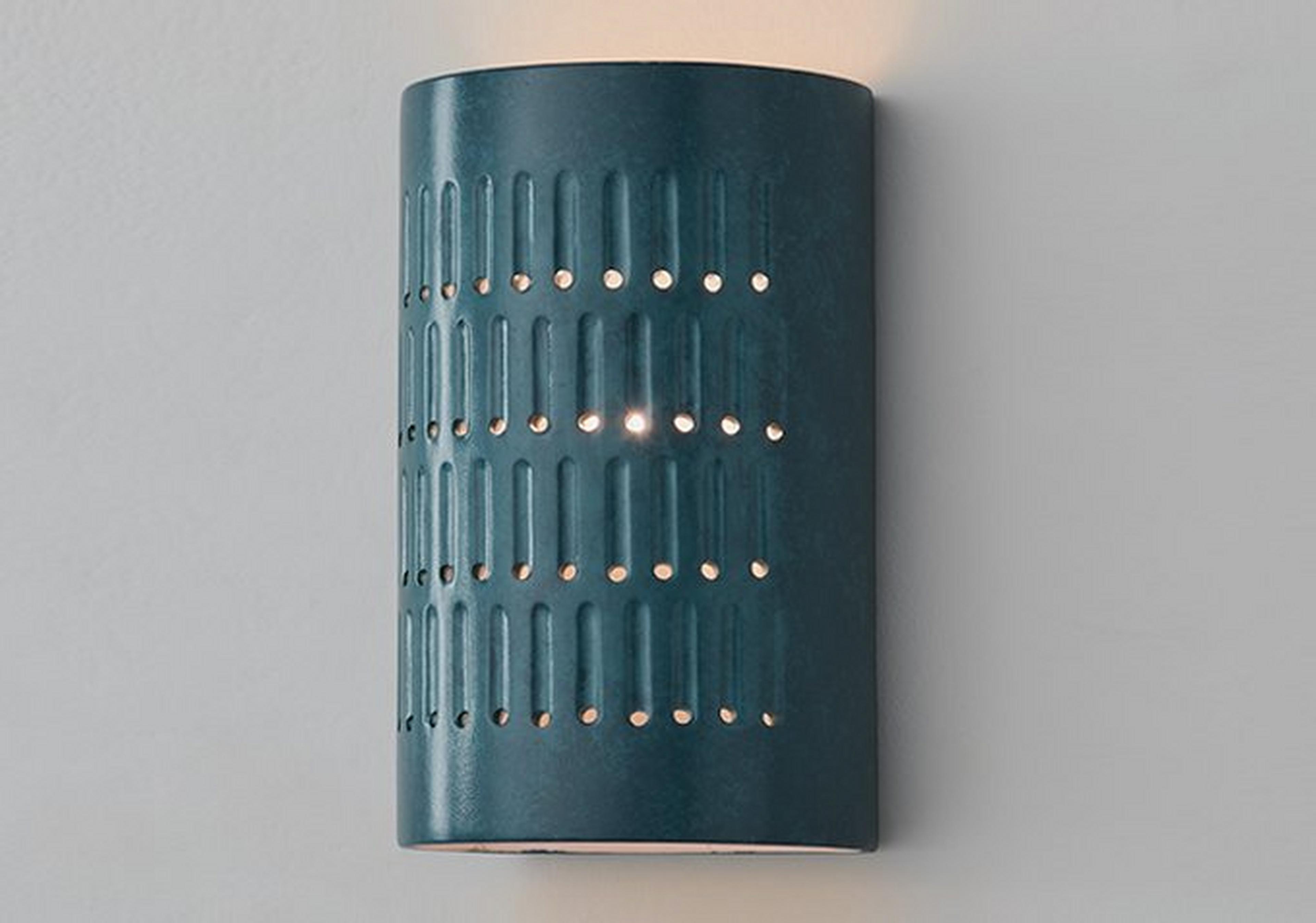 Ceramic Cylinder Sconce