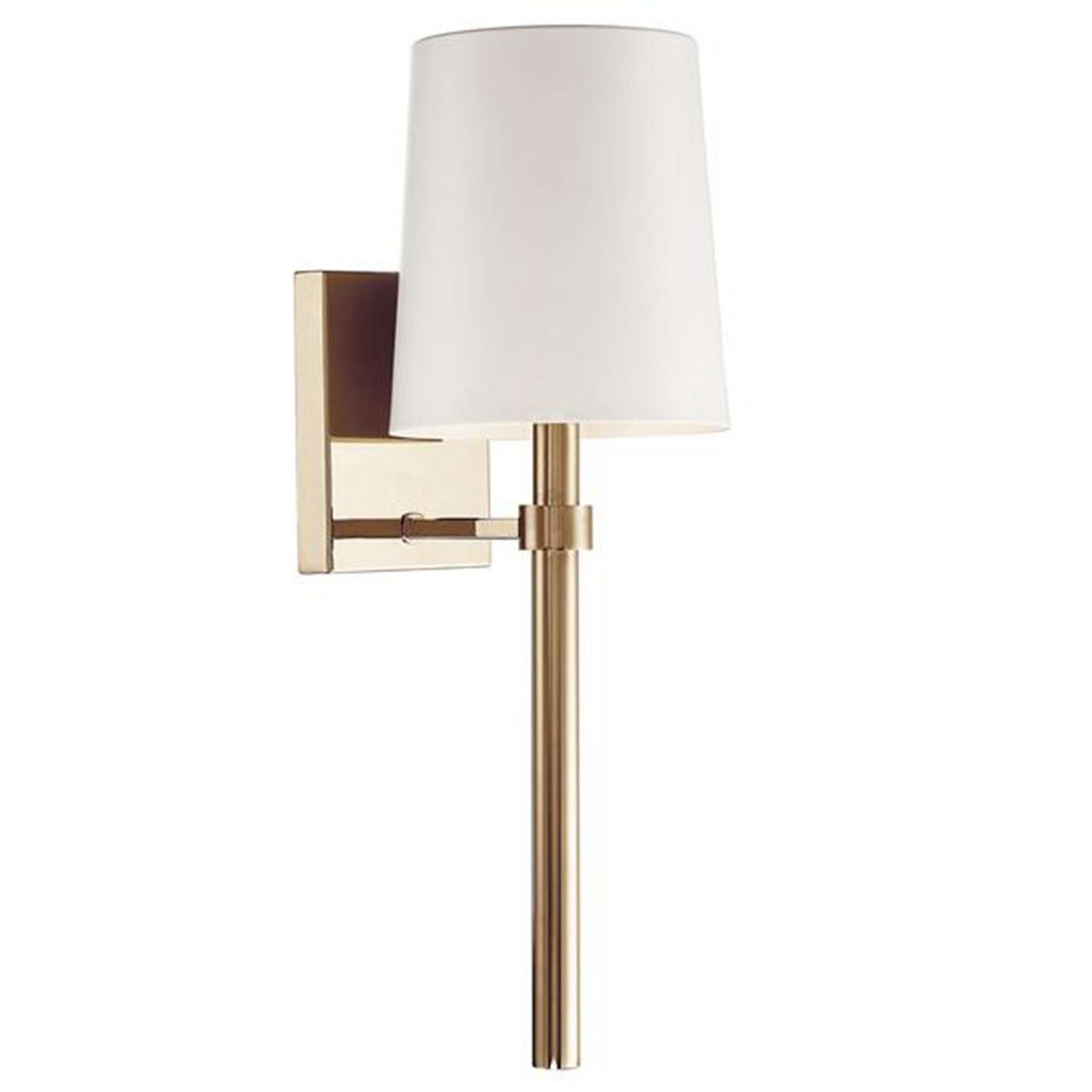 A Durandal Sconce with Antique Gold color