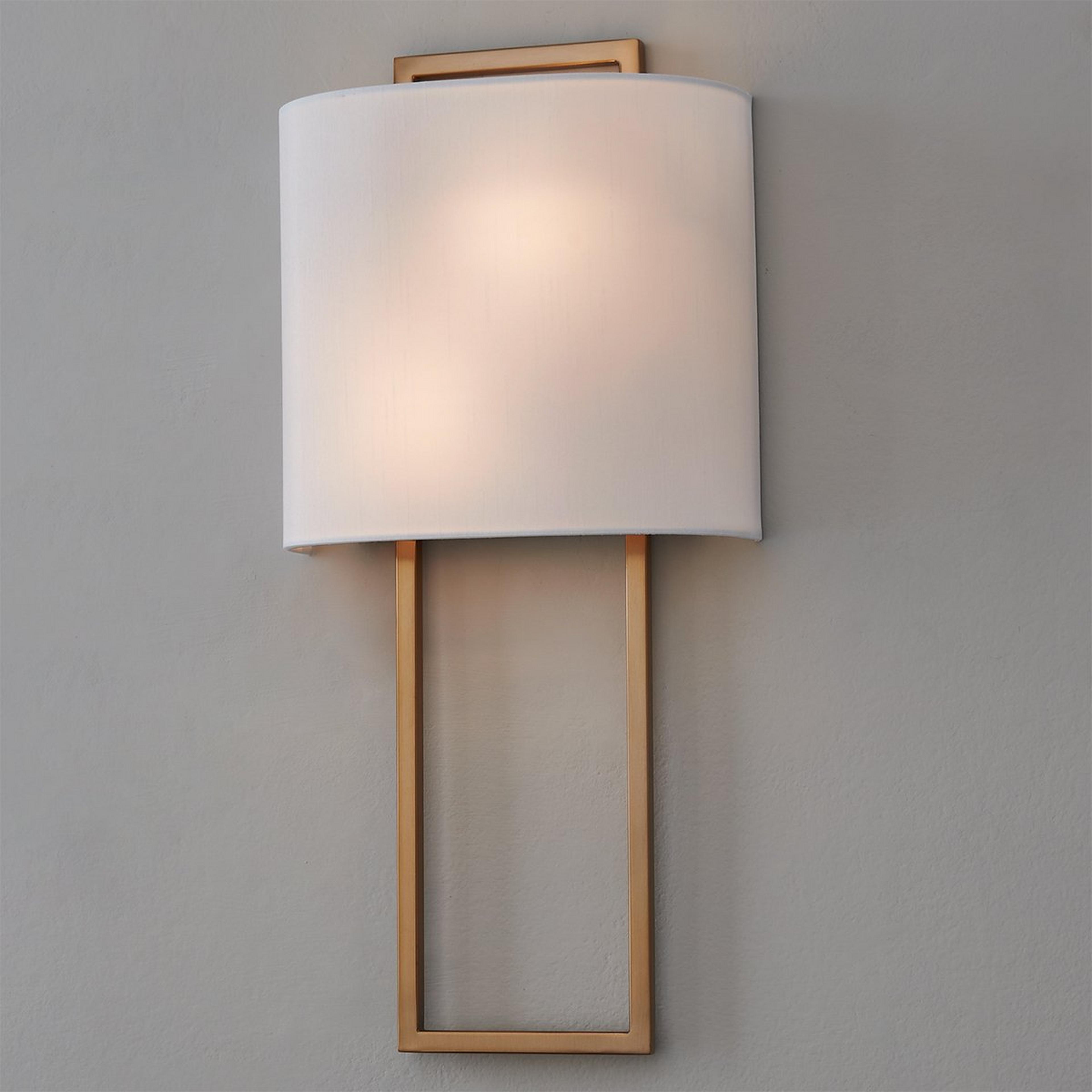 A Aldrich Sconce with Gold color