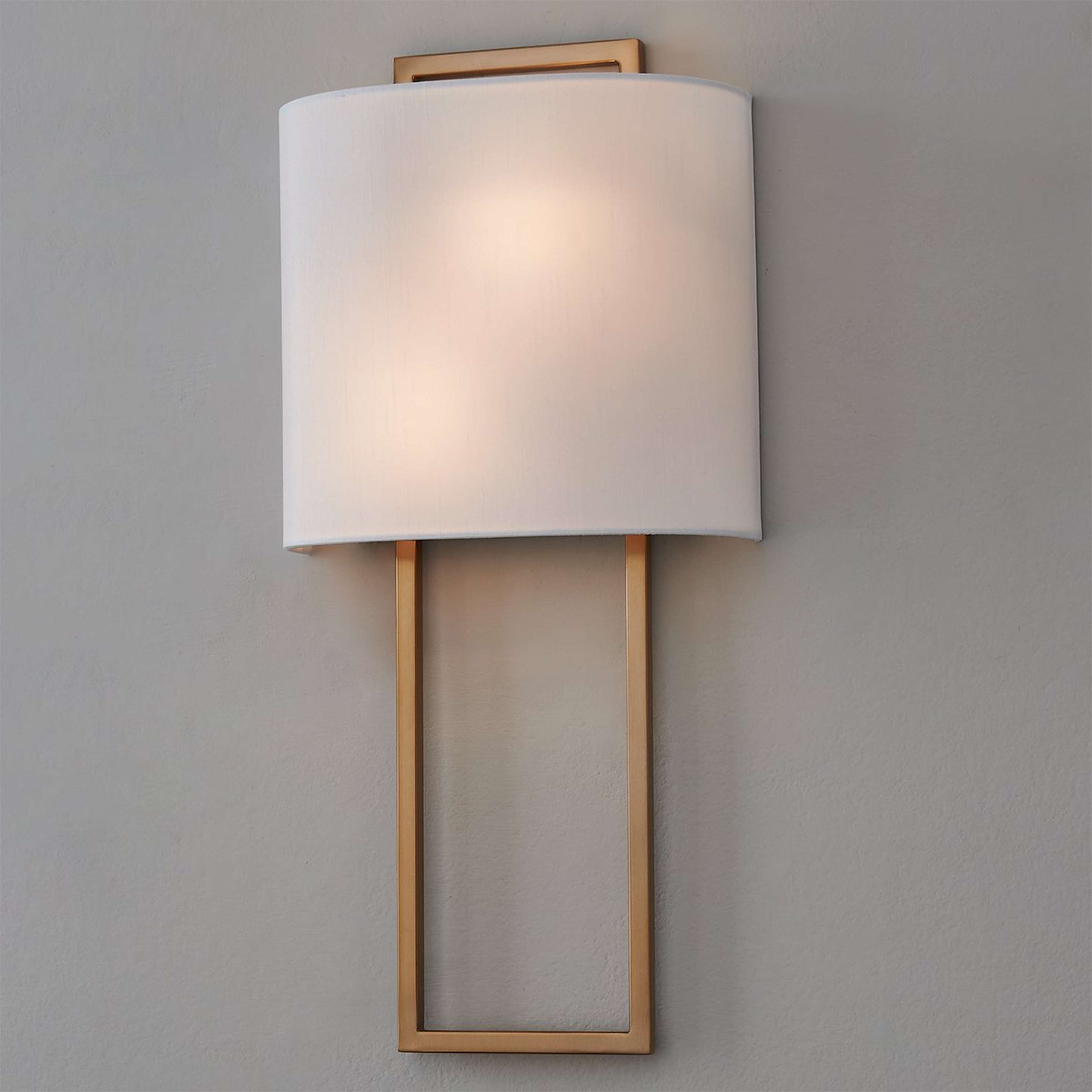 A Aldrich Sconce with Gold color