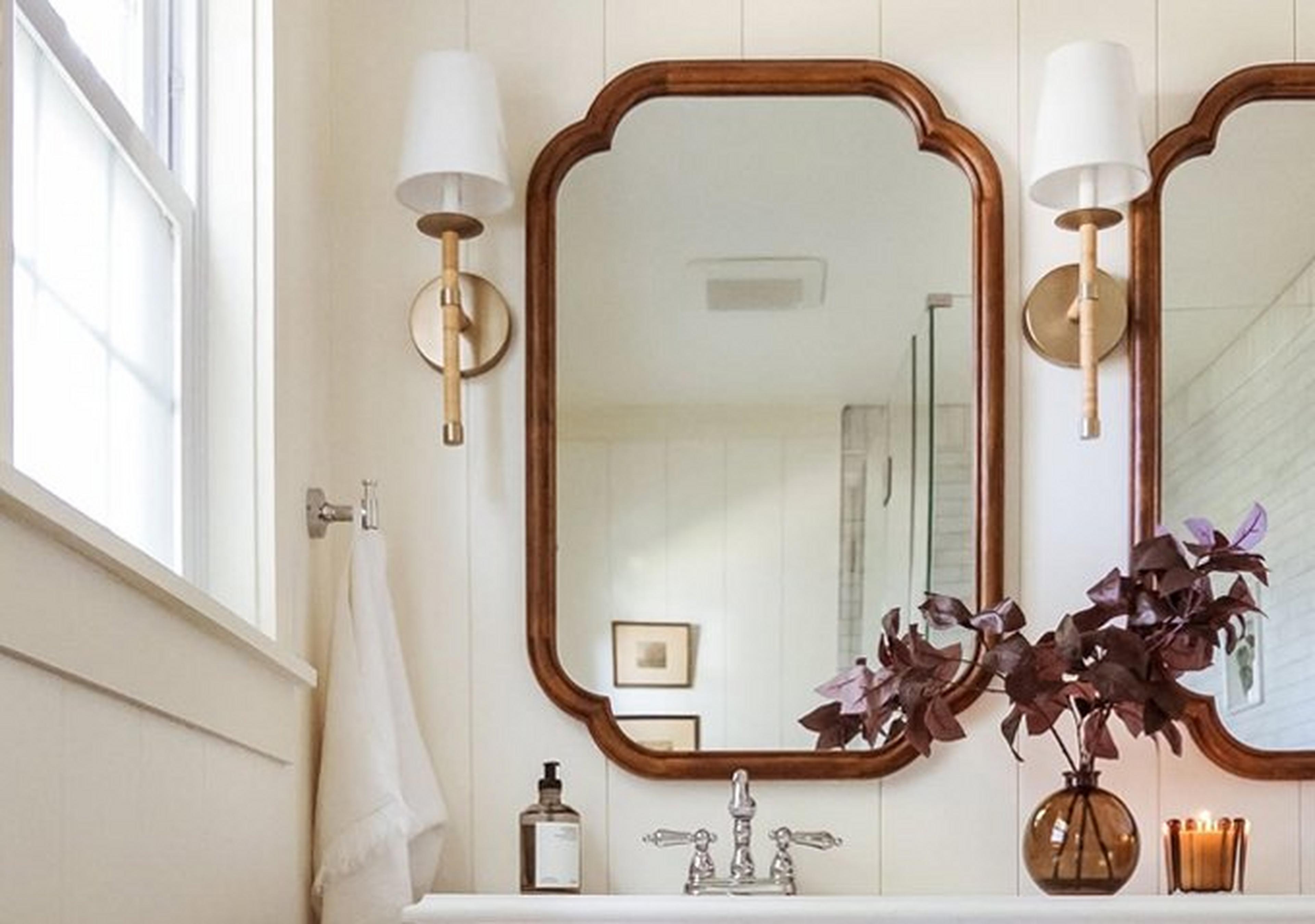 Matte Brass and Rattan Demske Sconce