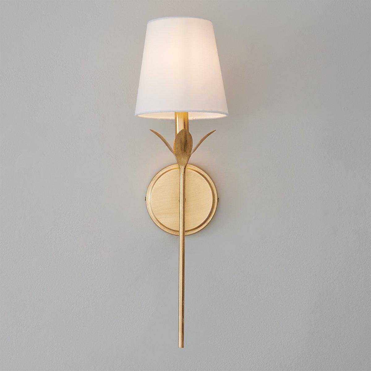 Olive Leaf Stem Sconce - 1 Light | Shades of Light