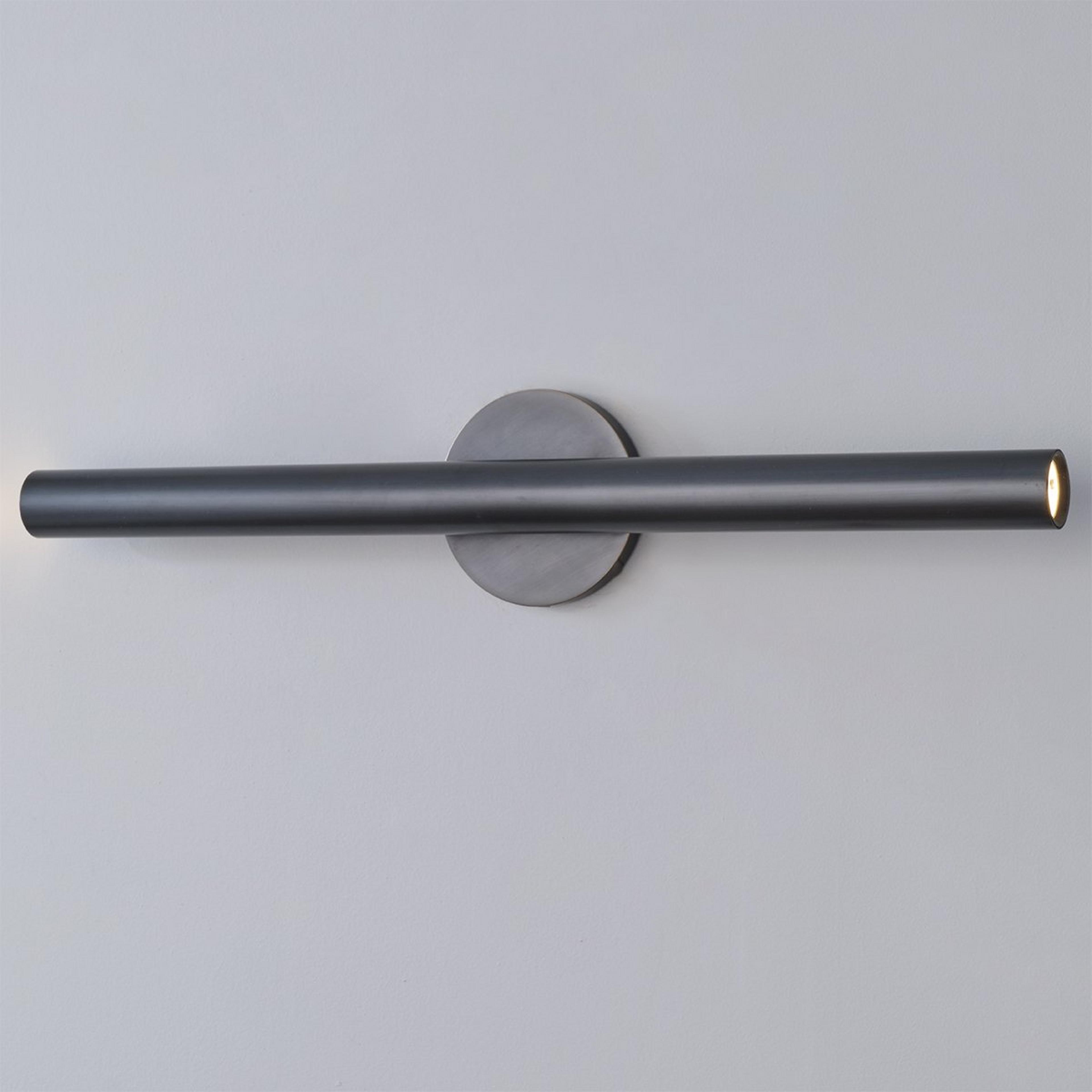 A Evander LED Sconce with Bronze color