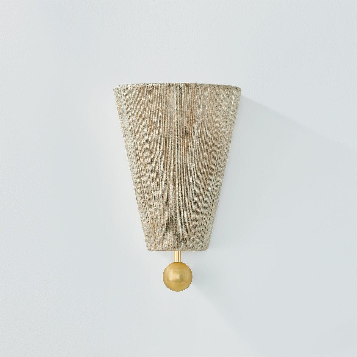 Salange Jute Sconce | Shades of Light